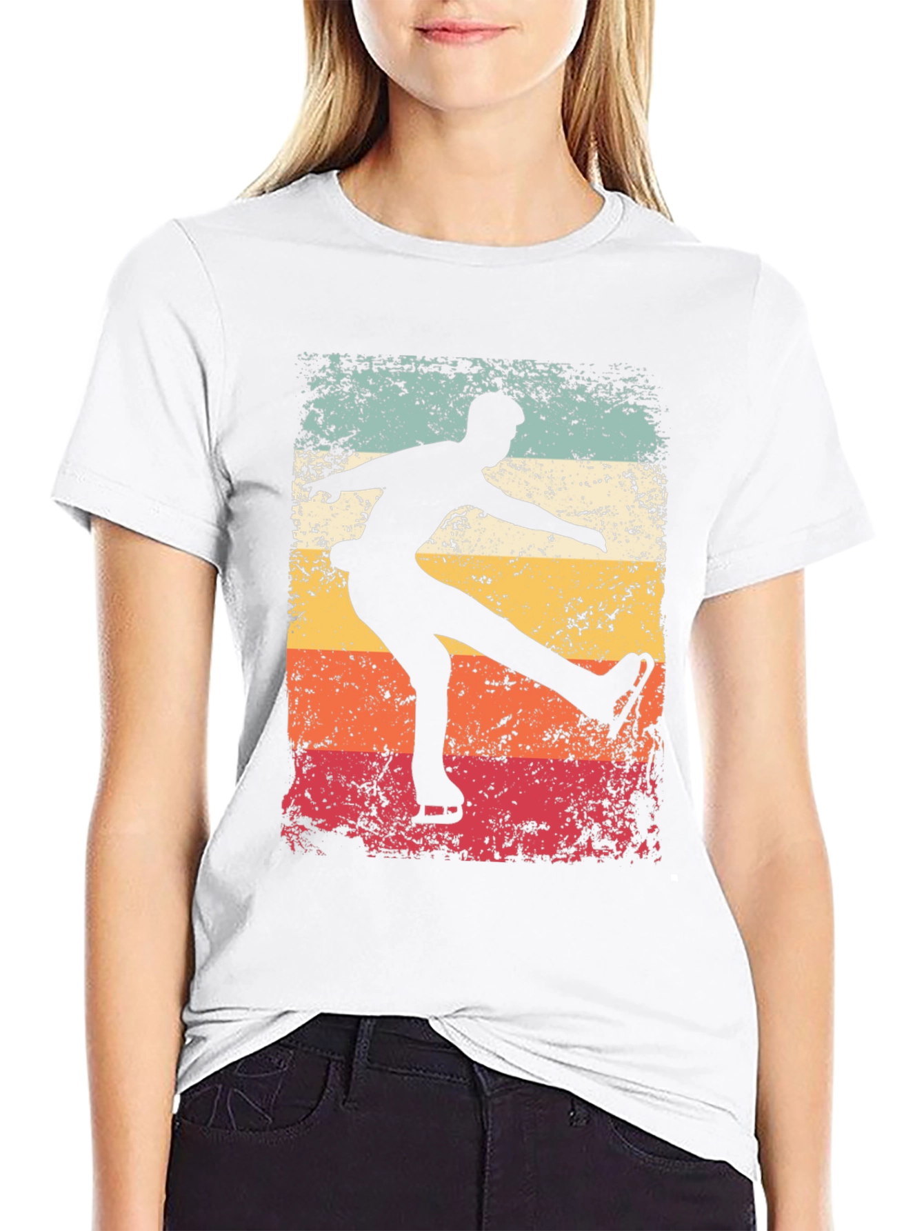 Retro Figure Skating T-Shirt