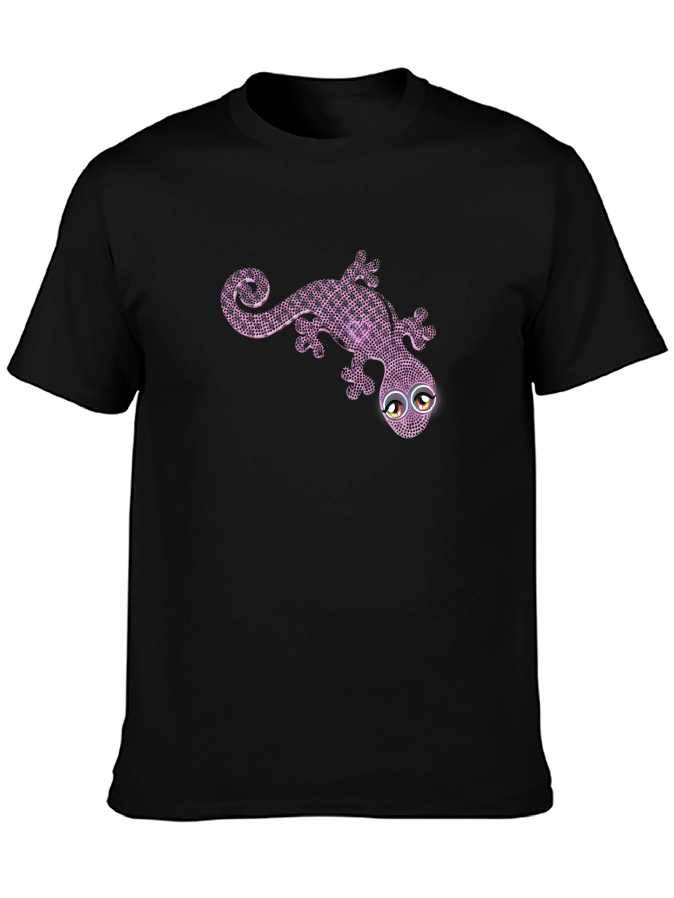 Lizard Graphic Tee - Mens Black T-Shirt