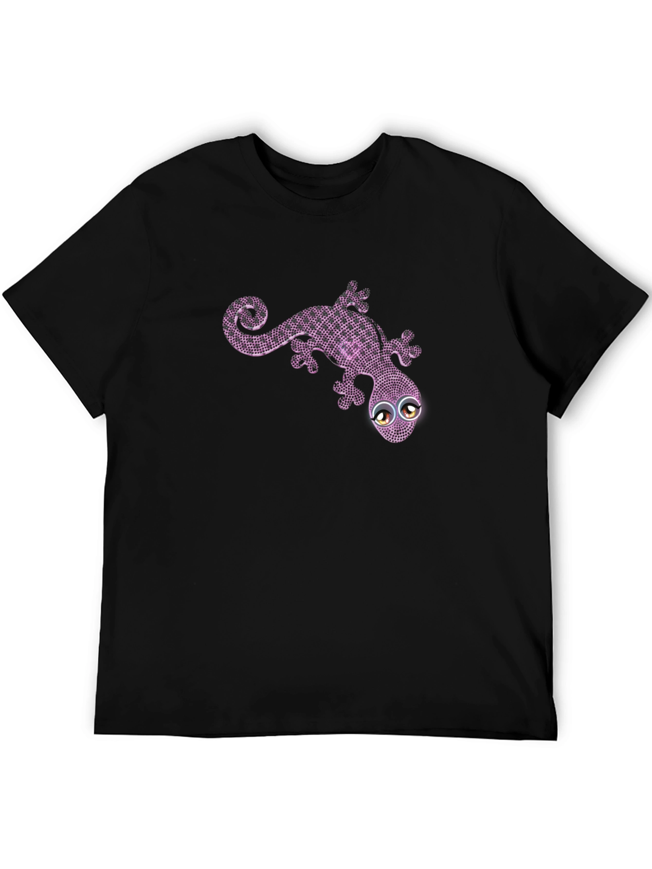 Lizard Graphic Tee - Mens Black T-Shirt