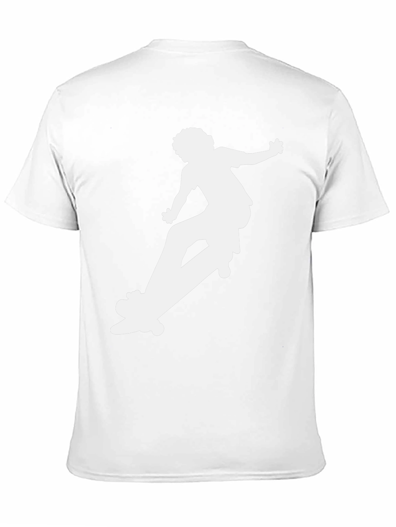 Skateboarder Graphic Tee - Cool Black T-Shirt