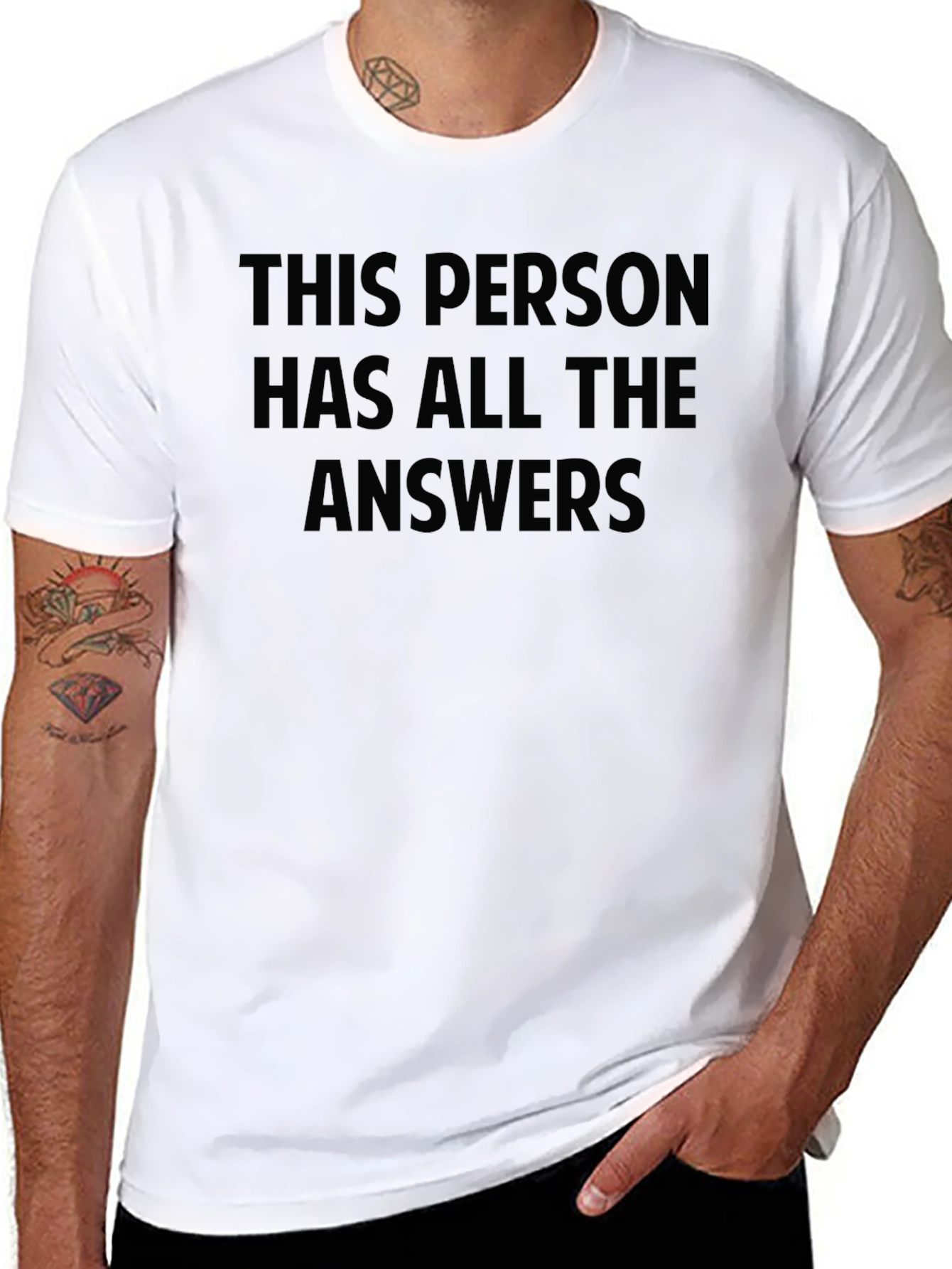 This Person Has All The Answers T-Shirt