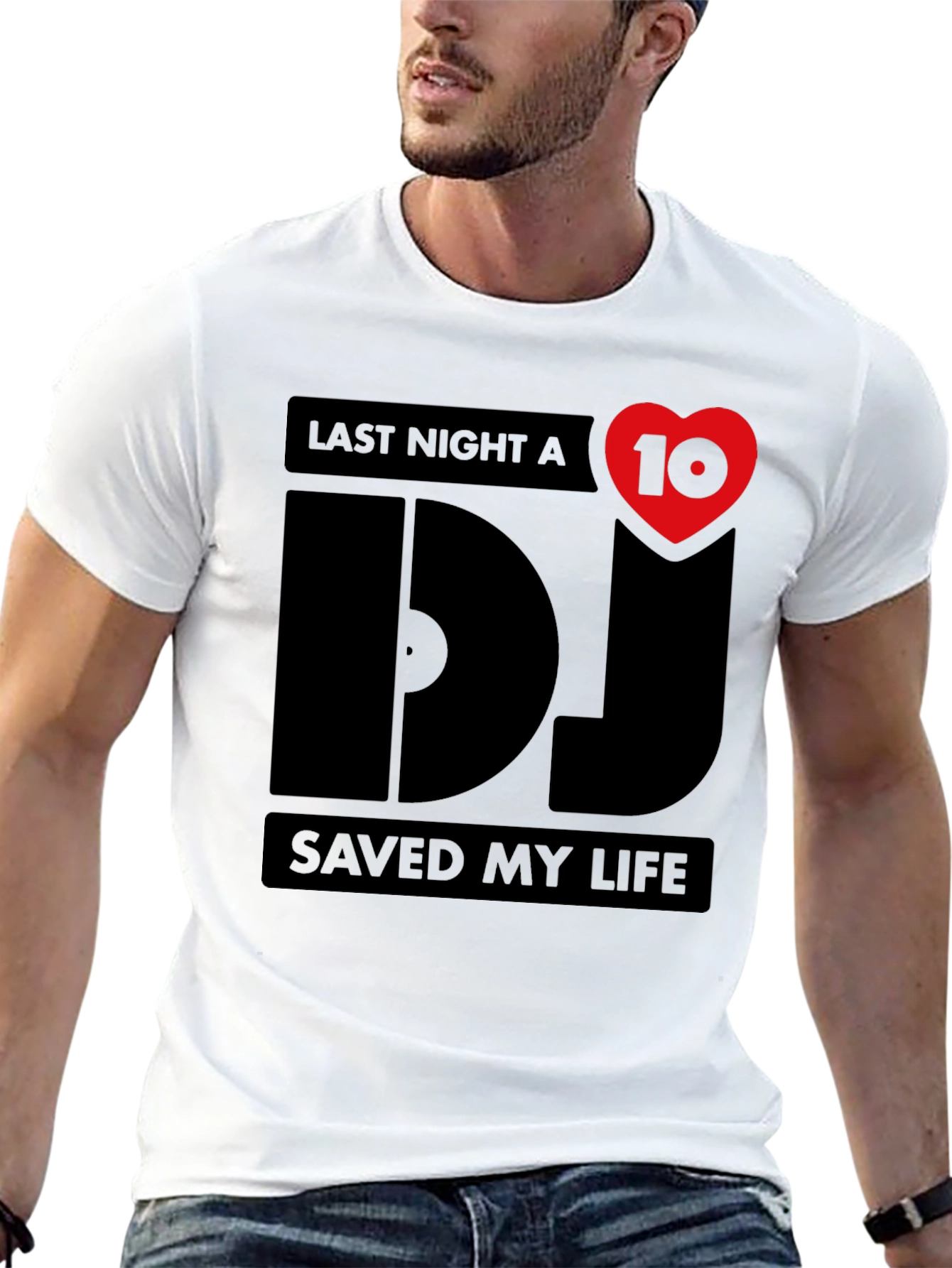 DJ Saved My Life T-Shirt - Music Lover Tee