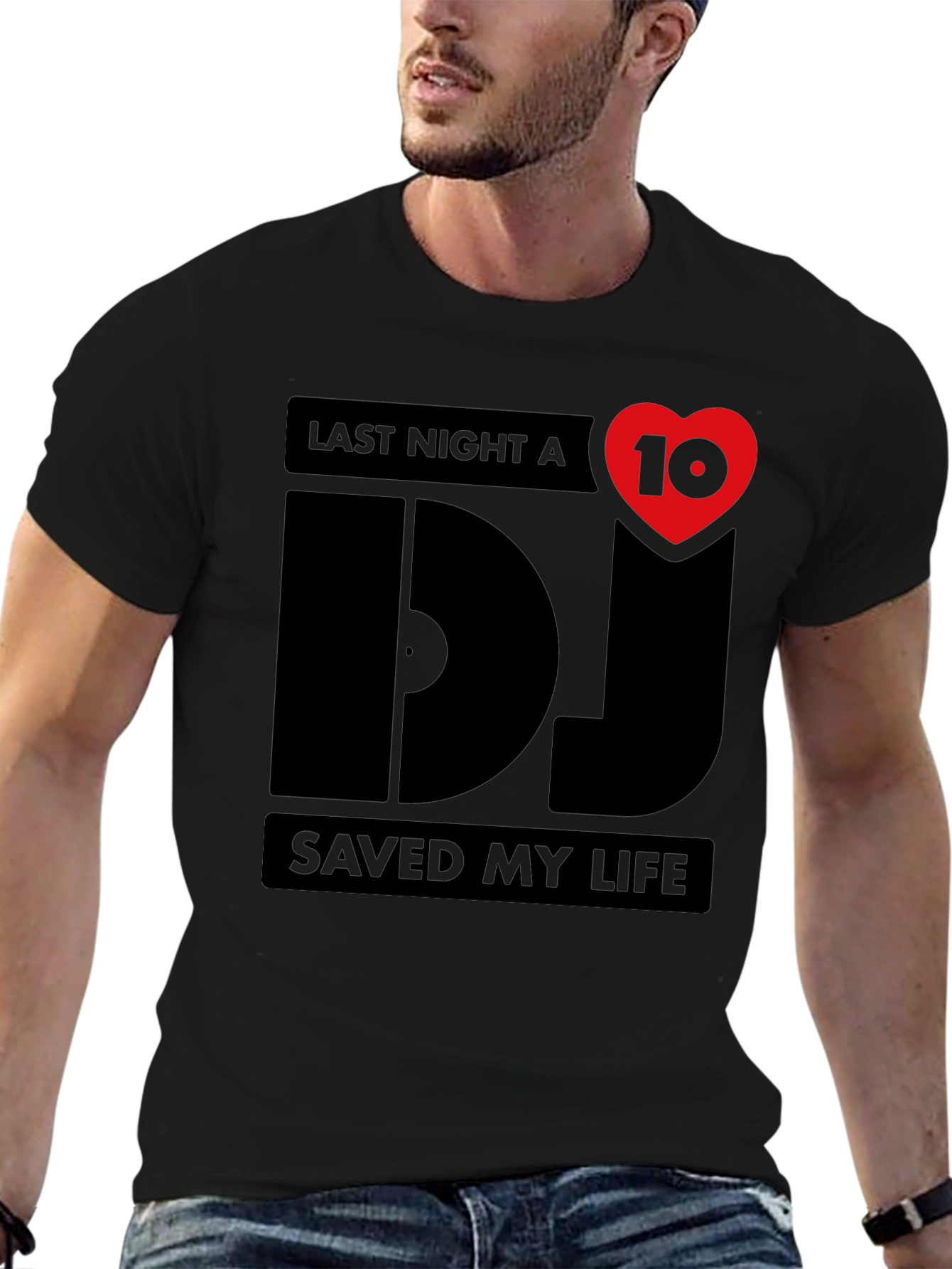 DJ Saved My Life T-Shirt - Music Lover Tee