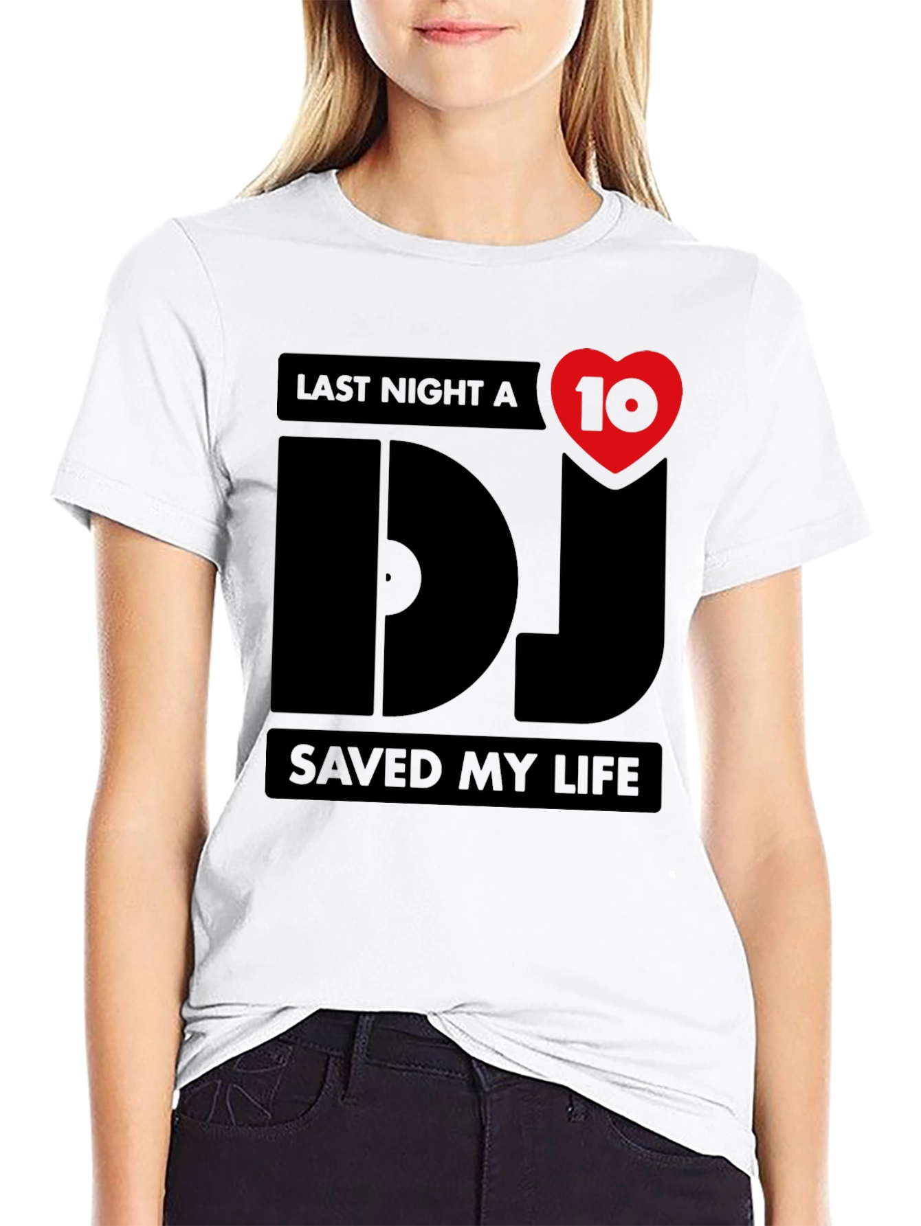 DJ Saved My Life T-Shirt - Music Lover Tee