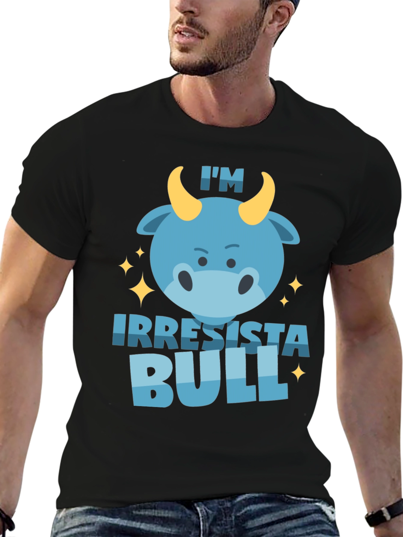 Irresistabull Bull Graphic T-Shirt
