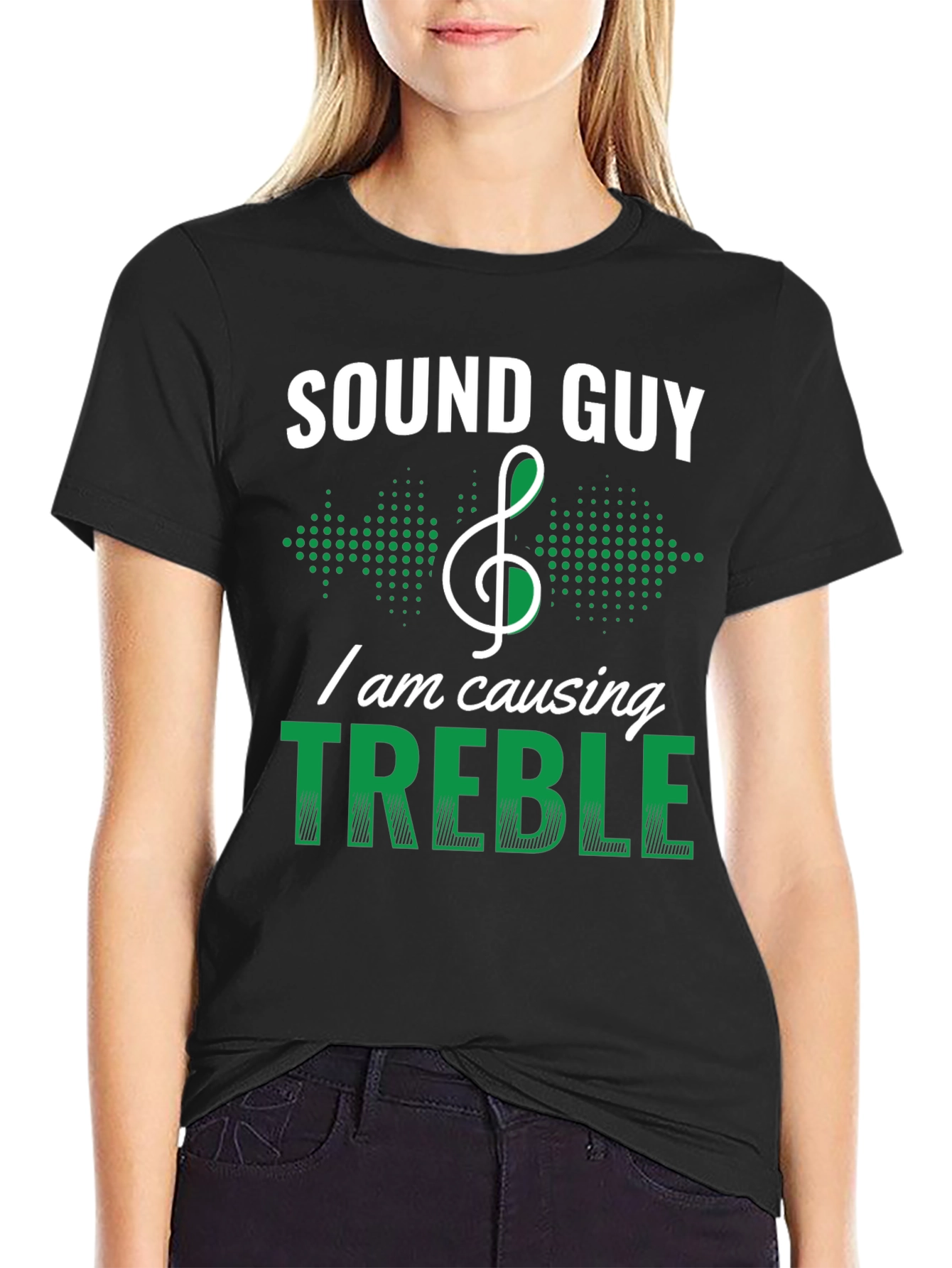 Sound Guy Treble Maker Funny T-Shirt