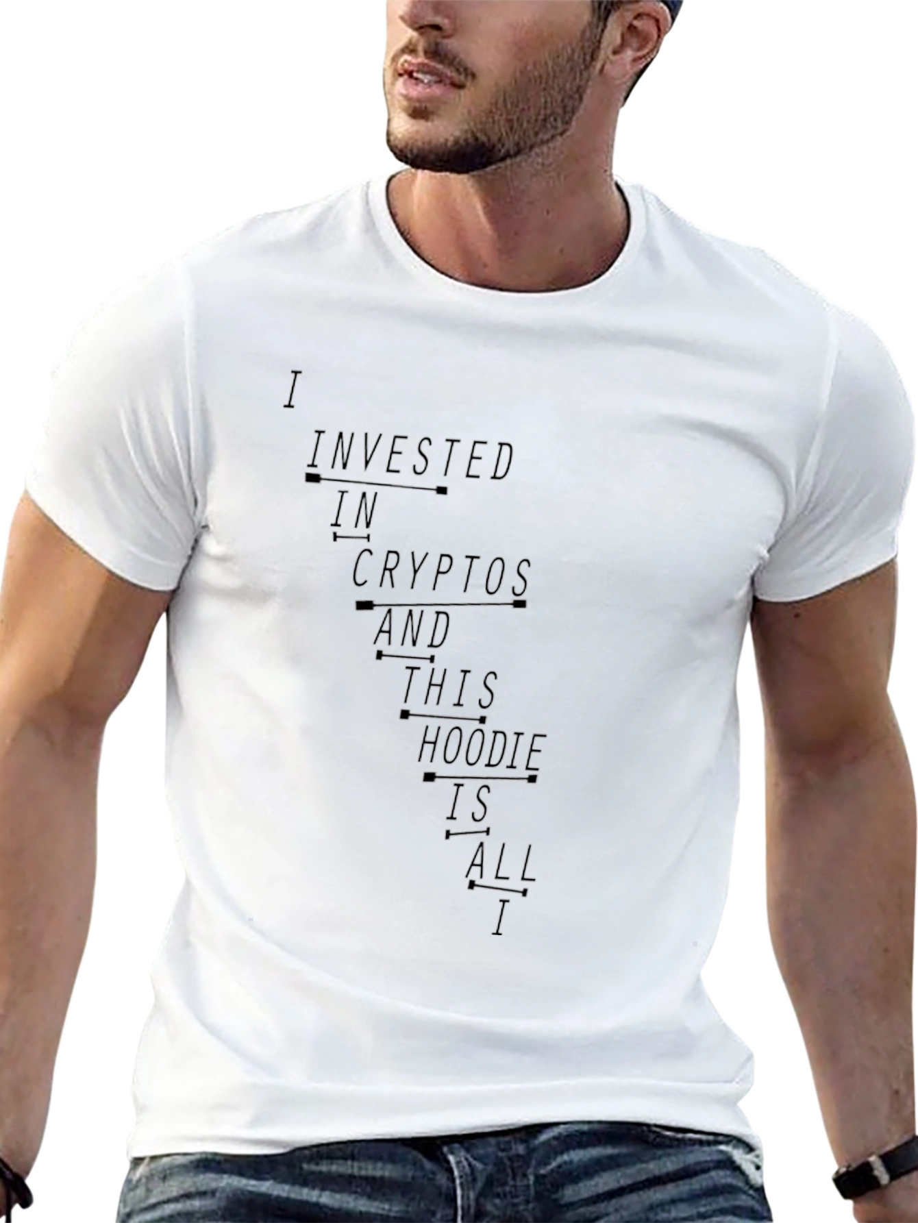 Crypto Investment T-Shirt - Humorous Black Tee