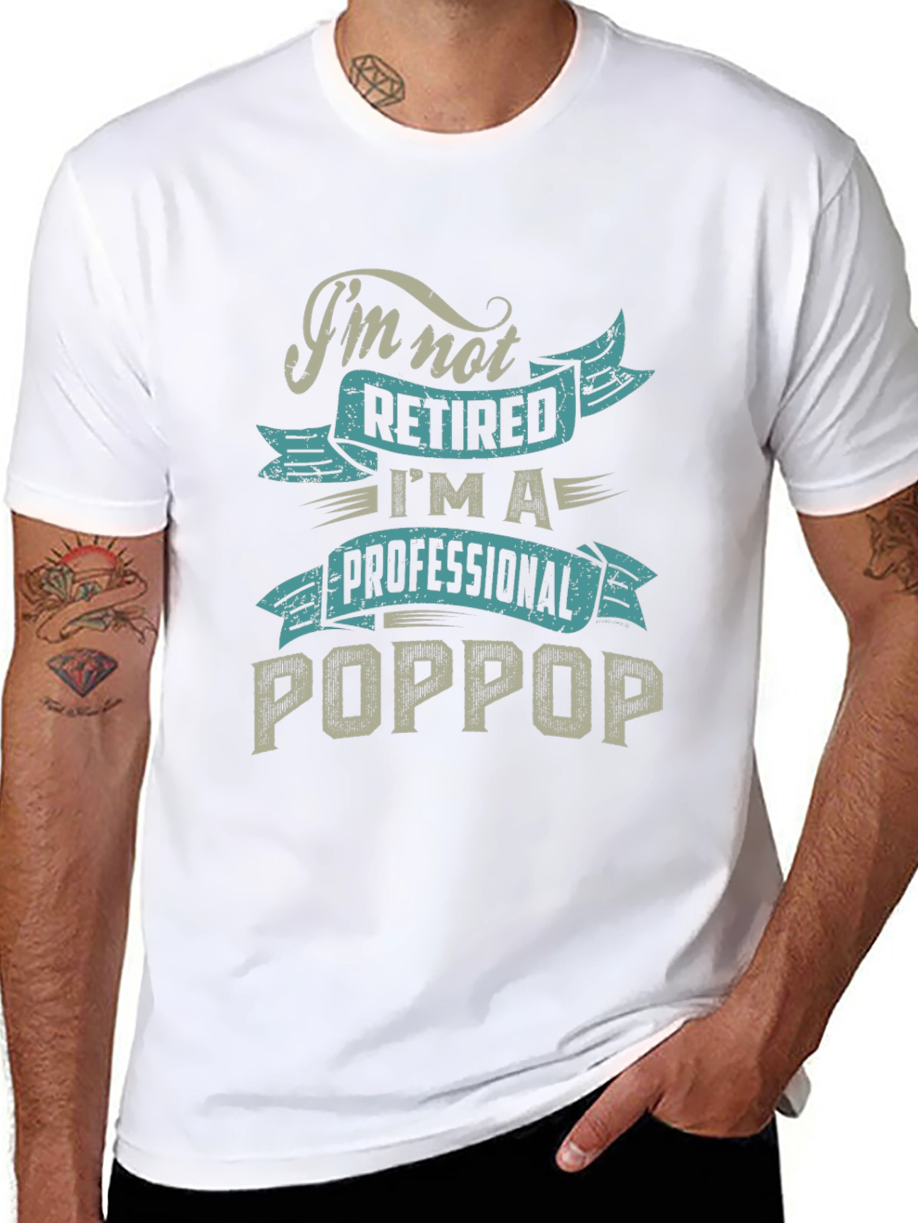 Professional Poppop T-Shirt - Perfect Gift for Grandpas
