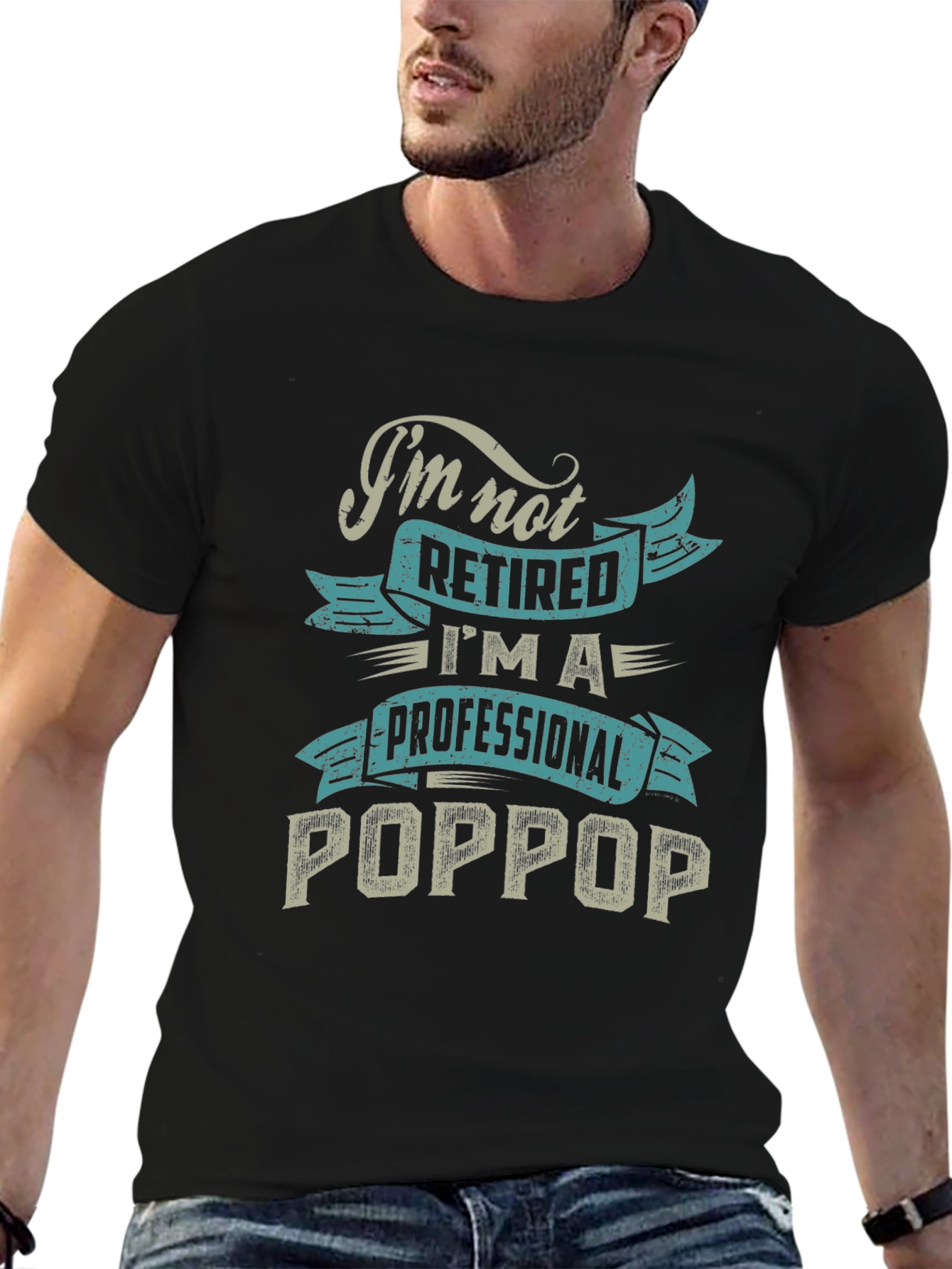 Professional Poppop T-Shirt - Perfect Gift for Grandpas