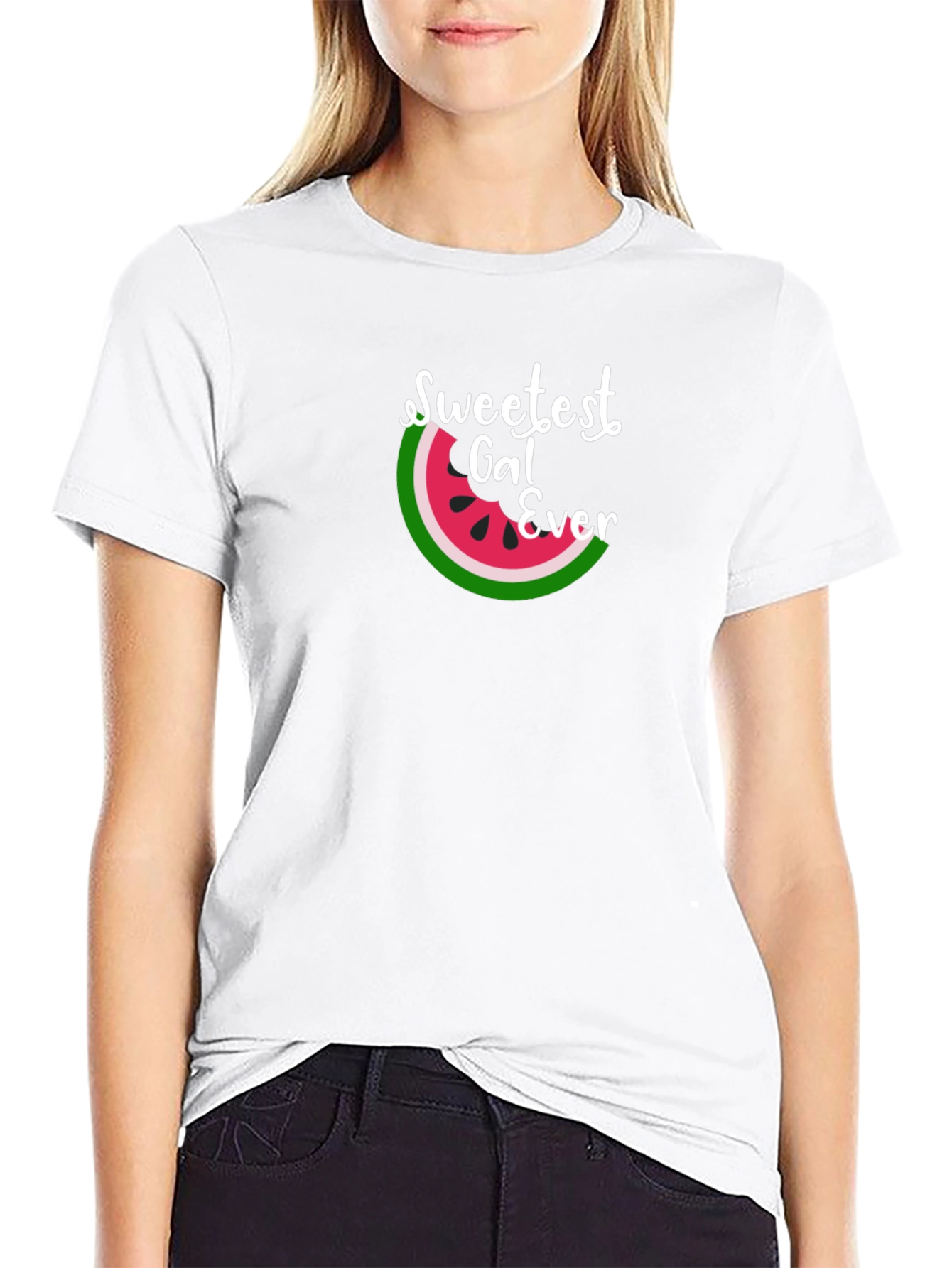 Sweetest Gal Ever Watermelon Graphic T-Shirt