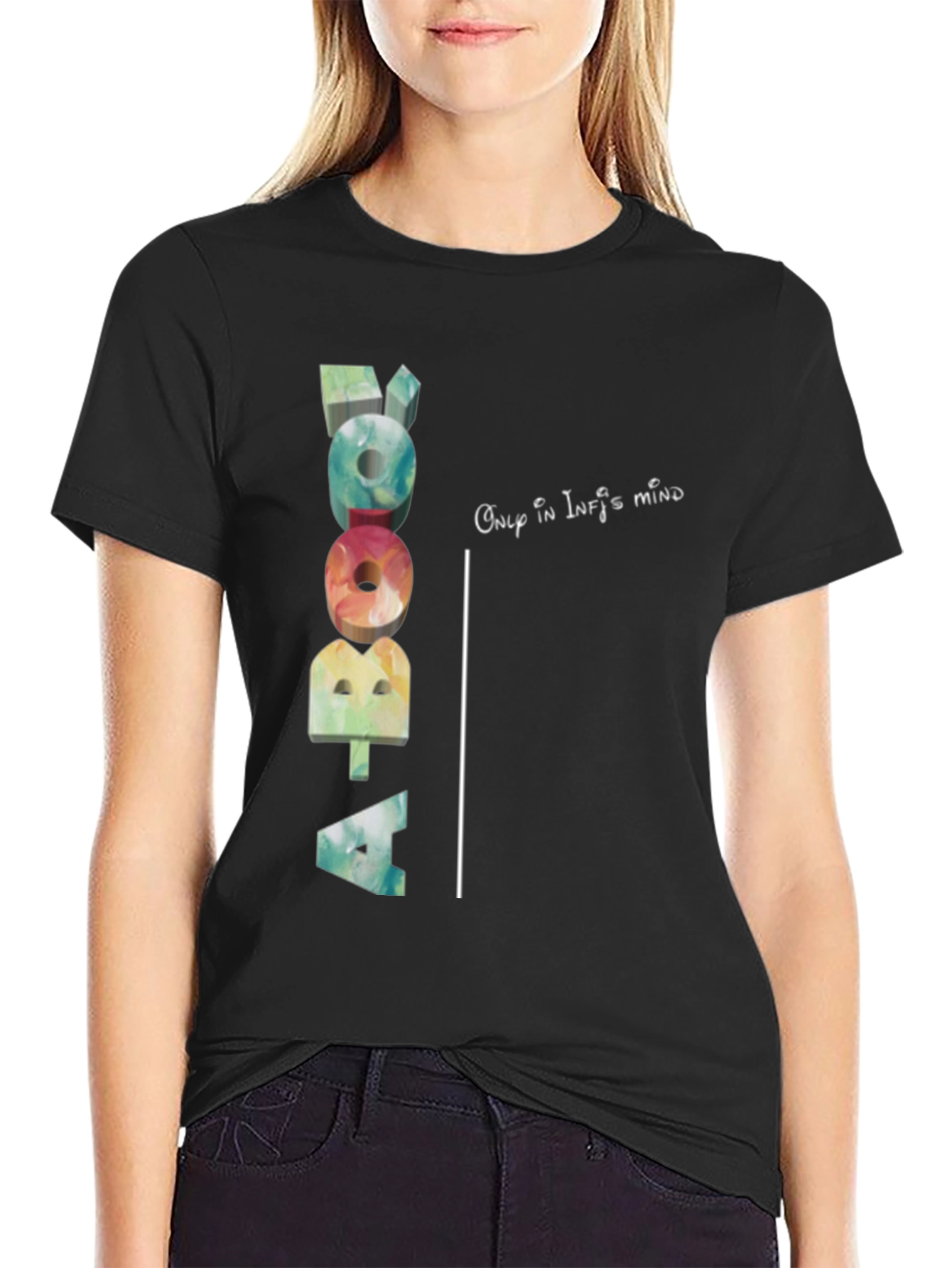 Abstract YOBOTA Graphic T-Shirt