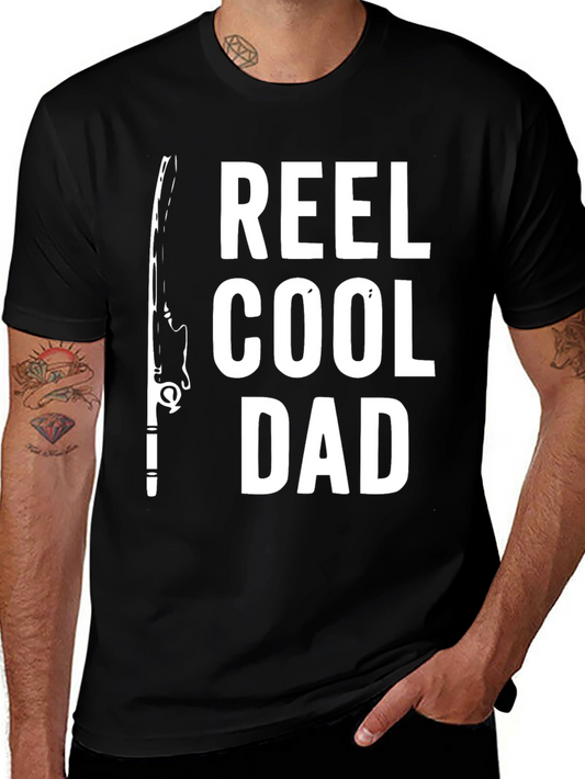 Reel Cool Dad Fishing T-Shirt - Perfect Fathers Day Gift!