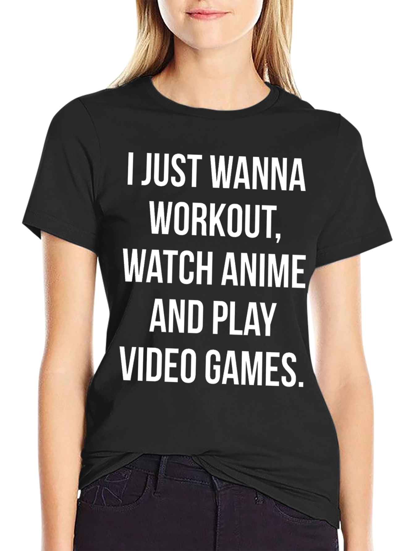 Workout Anime Video Game T-Shirt