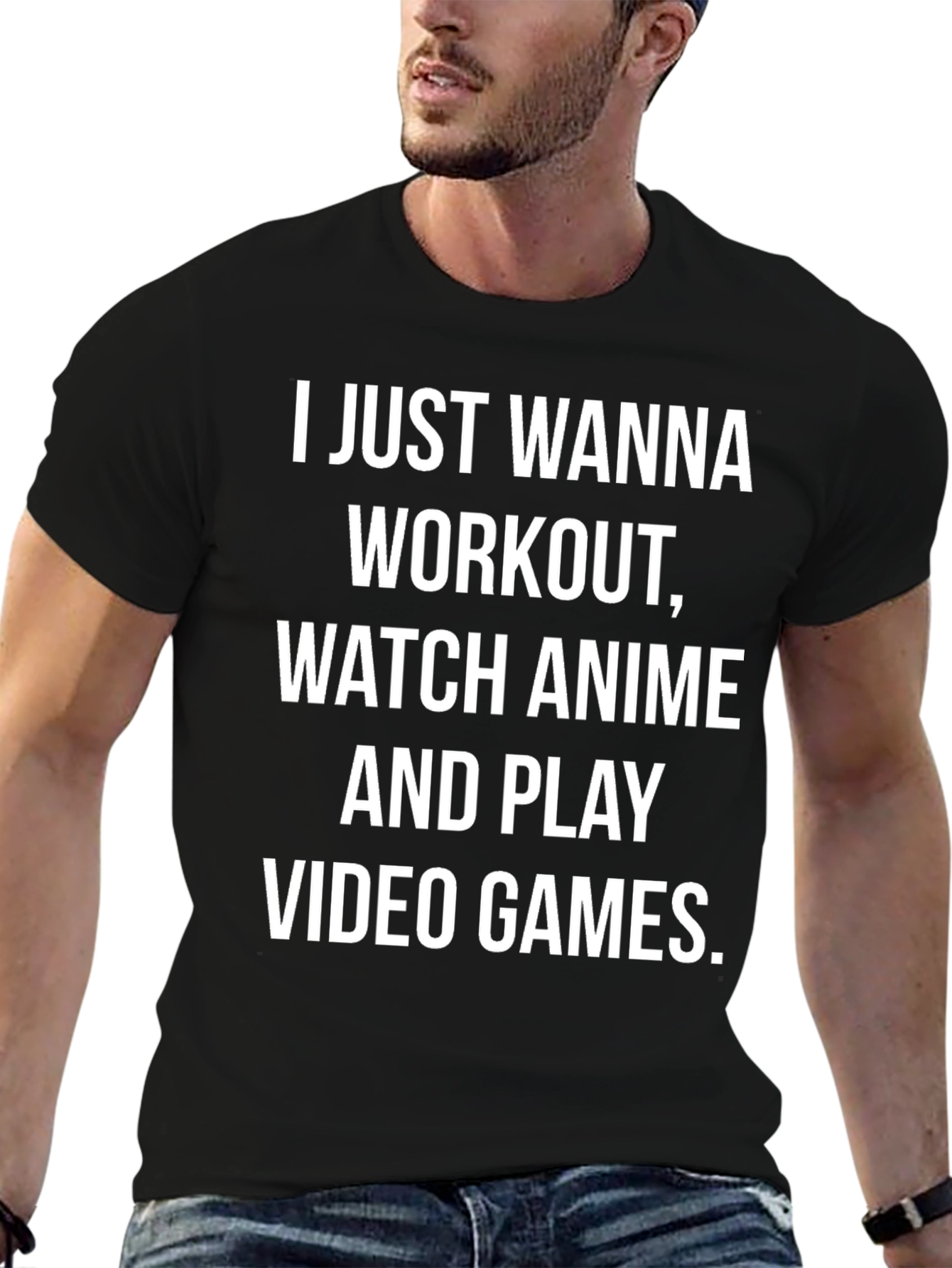 Workout Anime Video Game T-Shirt