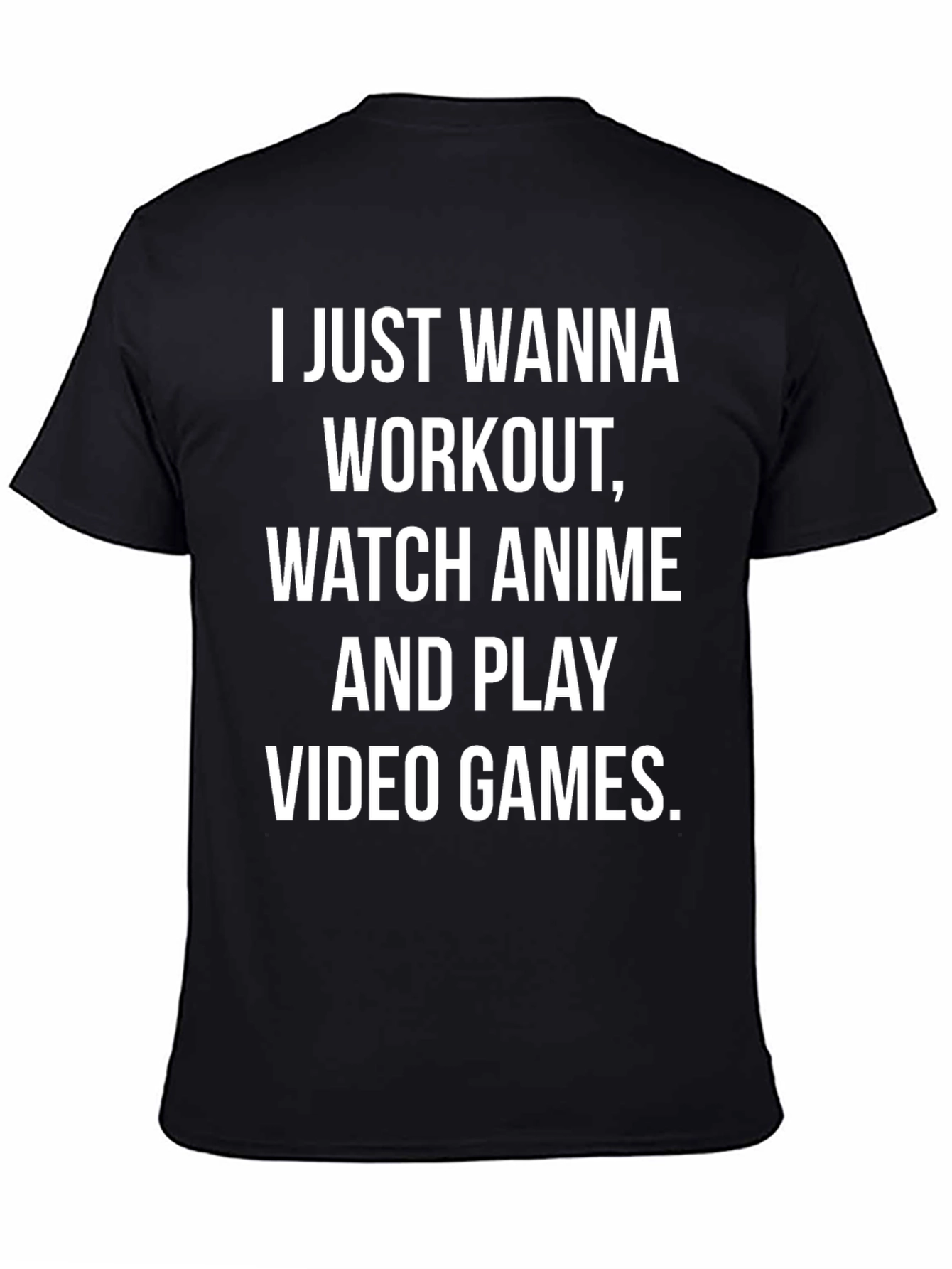 Workout Anime Video Game T-Shirt