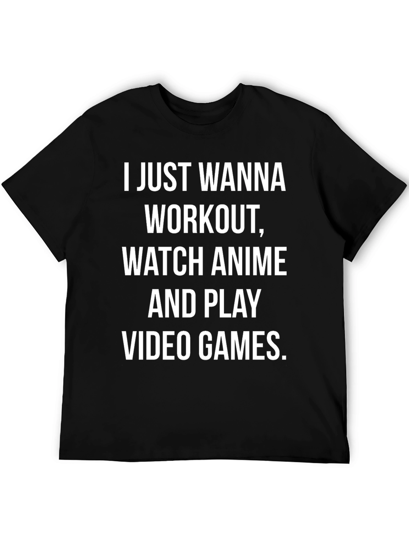 Workout Anime Video Game T-Shirt