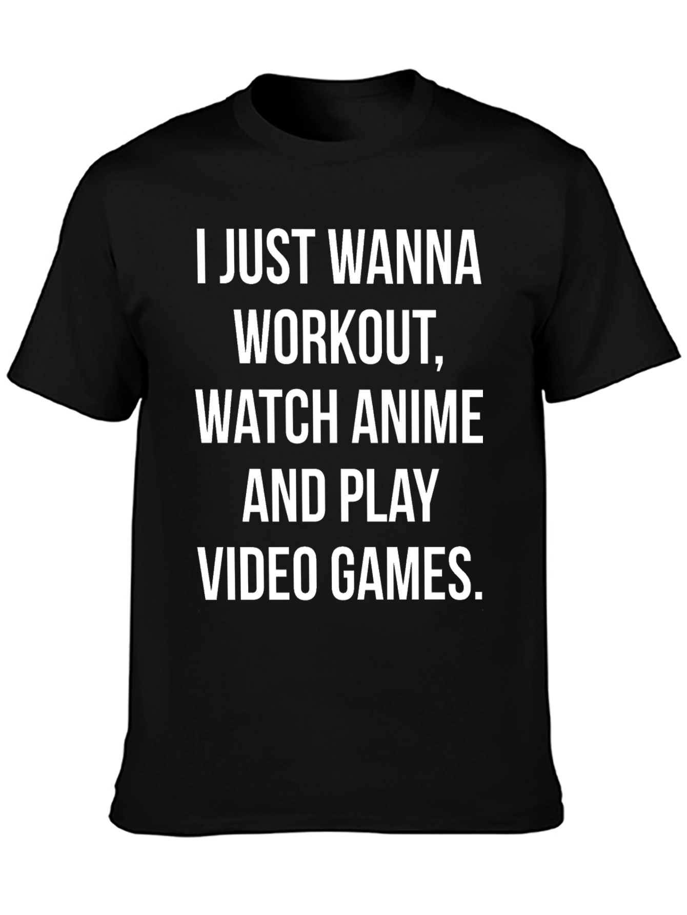 Workout Anime Video Game T-Shirt
