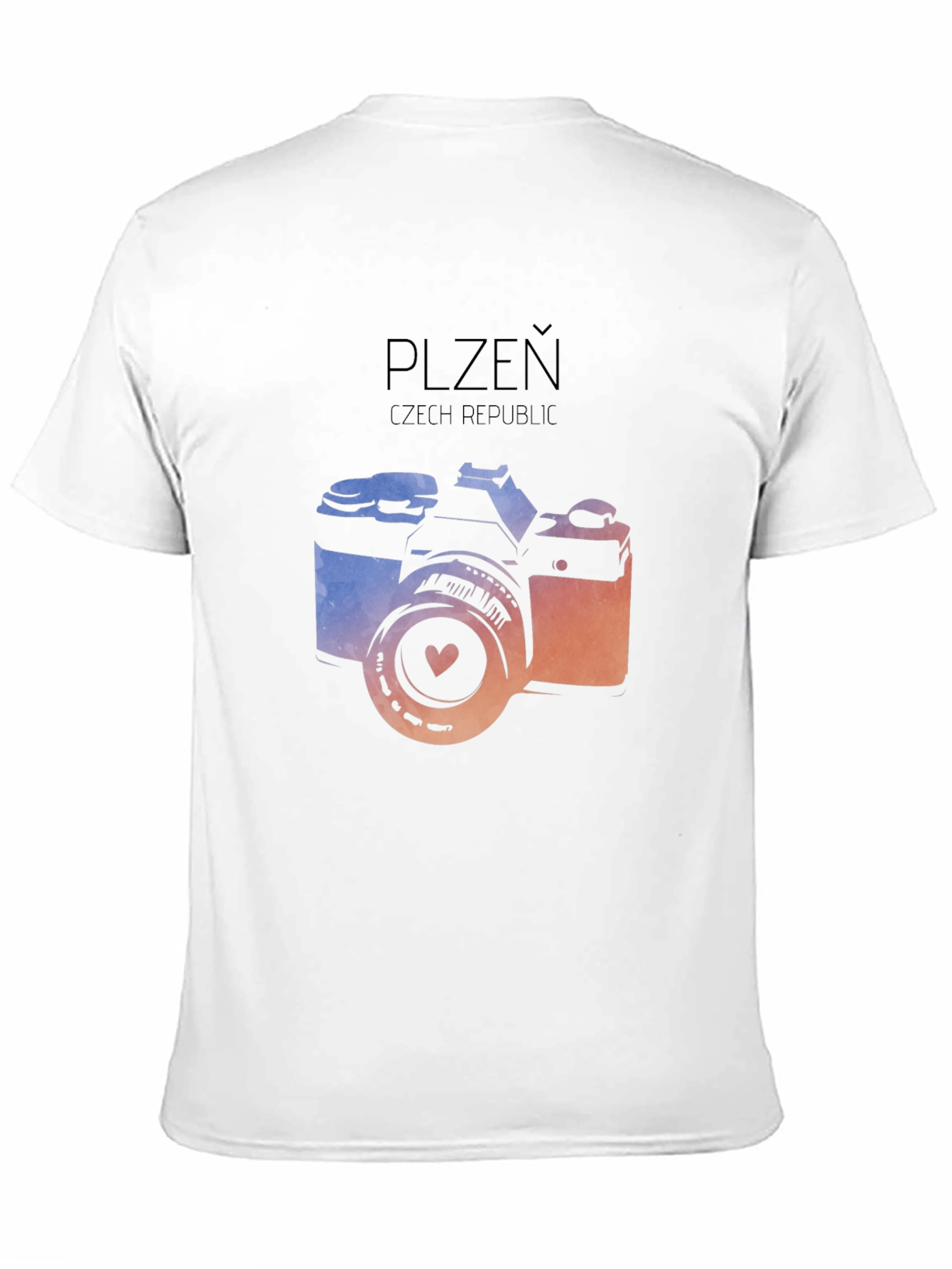 Plzeň Czech Republic Camera Graphic Tee