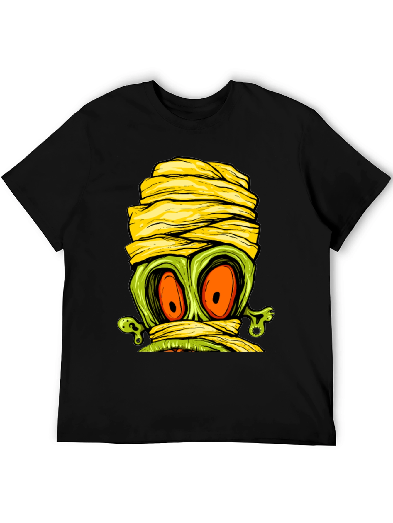 Monster Mummy Graphic Tee - Halloween Shirt