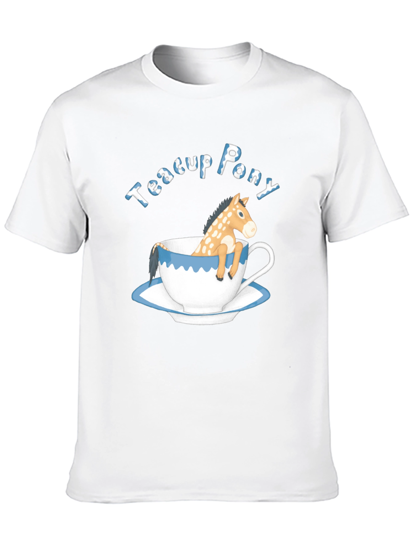 Teacup Pony Graphic Tee - Cute Animal T-Shirt
