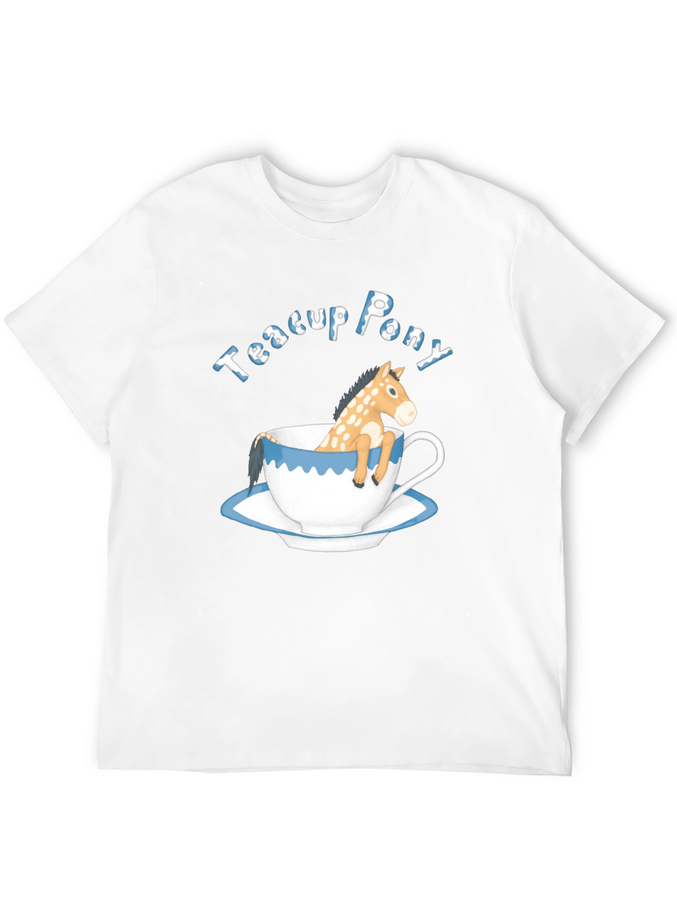 Teacup Pony Graphic Tee - Cute Animal T-Shirt