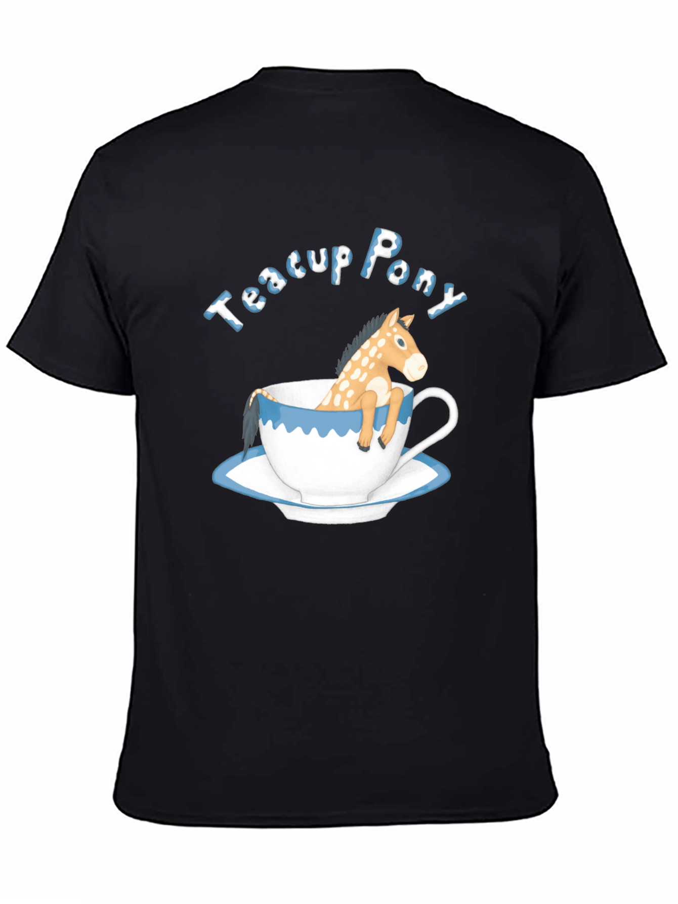 Teacup Pony Graphic Tee - Cute Animal T-Shirt