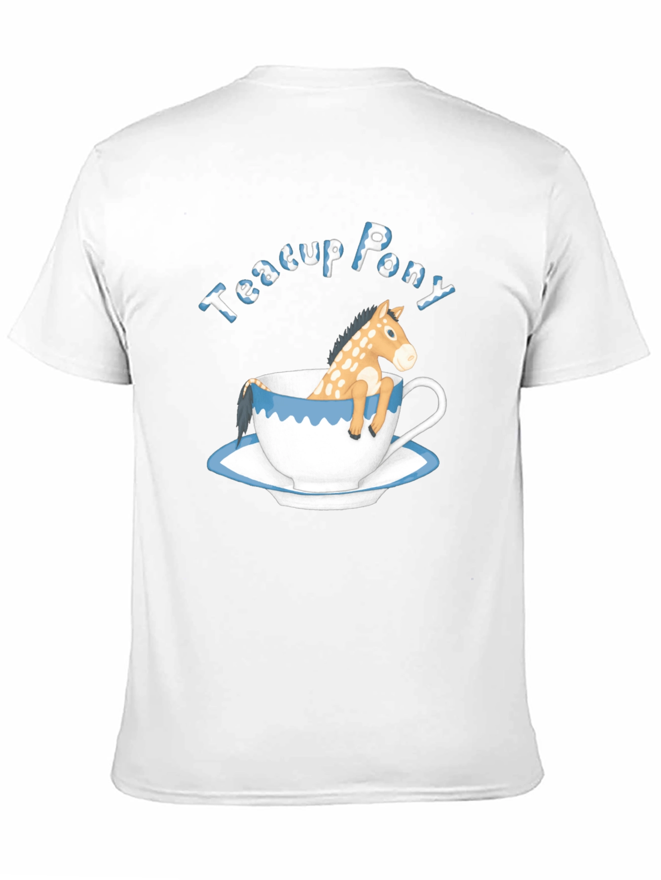 Teacup Pony Graphic Tee - Cute Animal T-Shirt