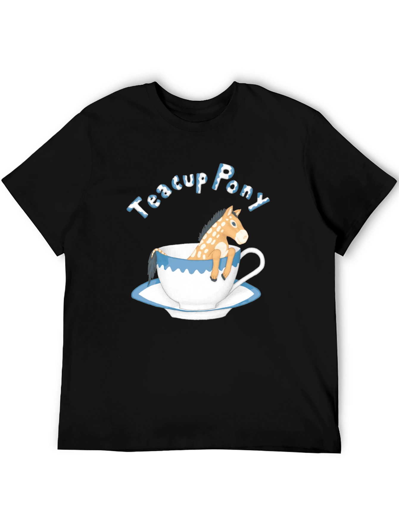Teacup Pony Graphic Tee - Cute Animal T-Shirt