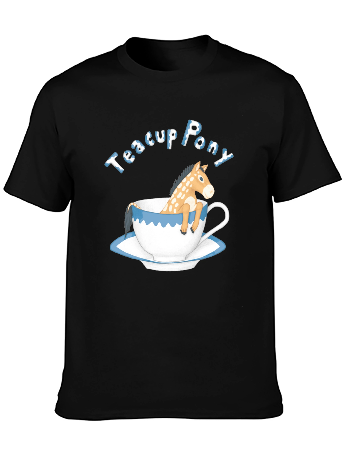 Teacup Pony Graphic Tee - Cute Animal T-Shirt