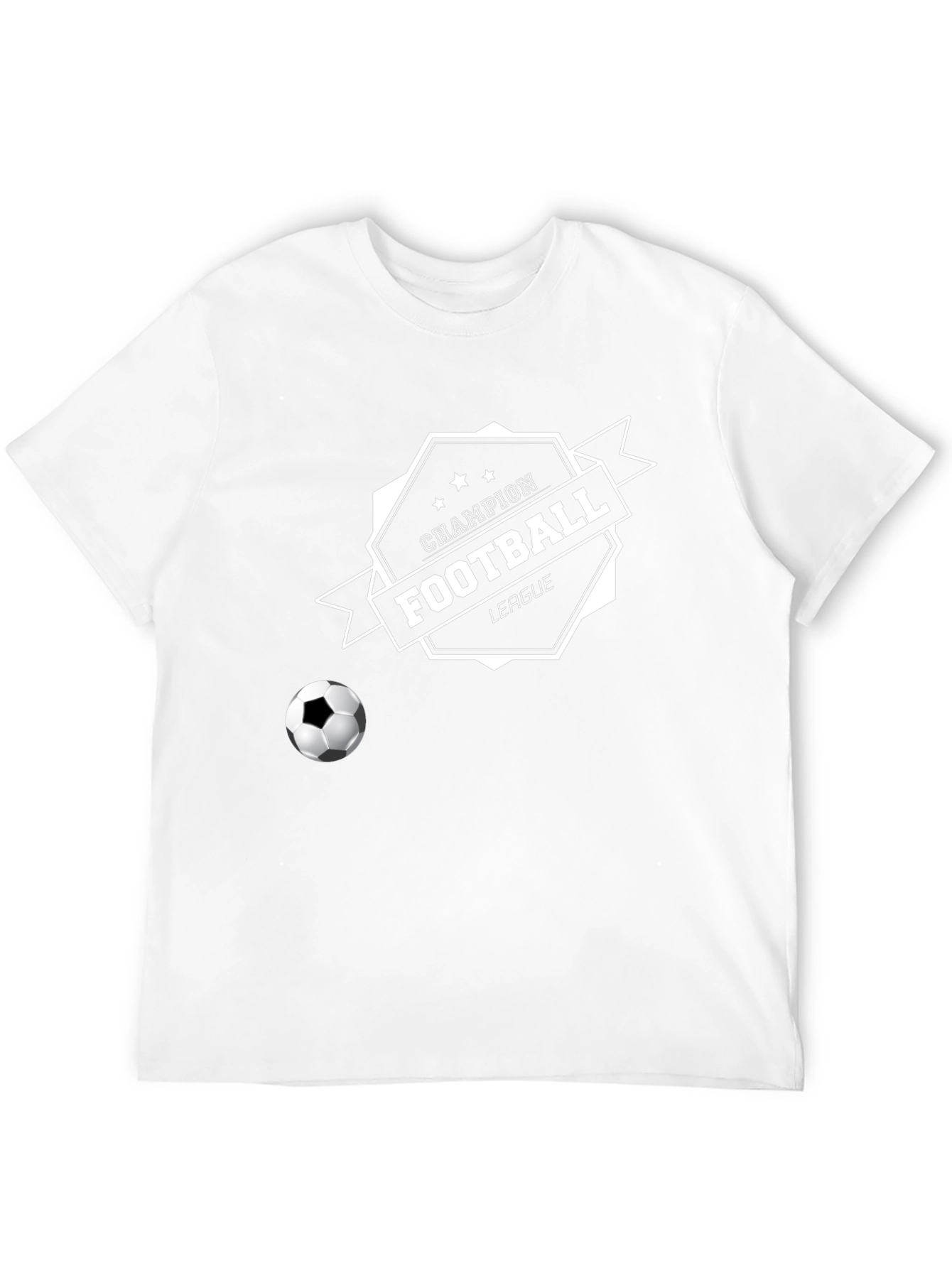 Champion Football League Black T-Shirt