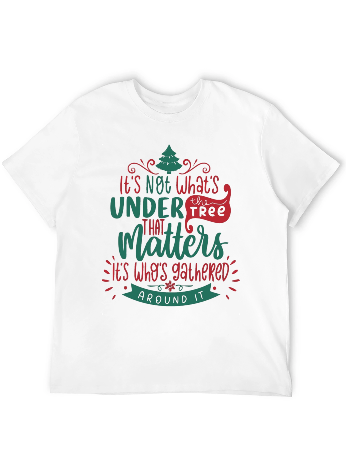 Festive Holiday Christmas Family Gathering T-Shirt