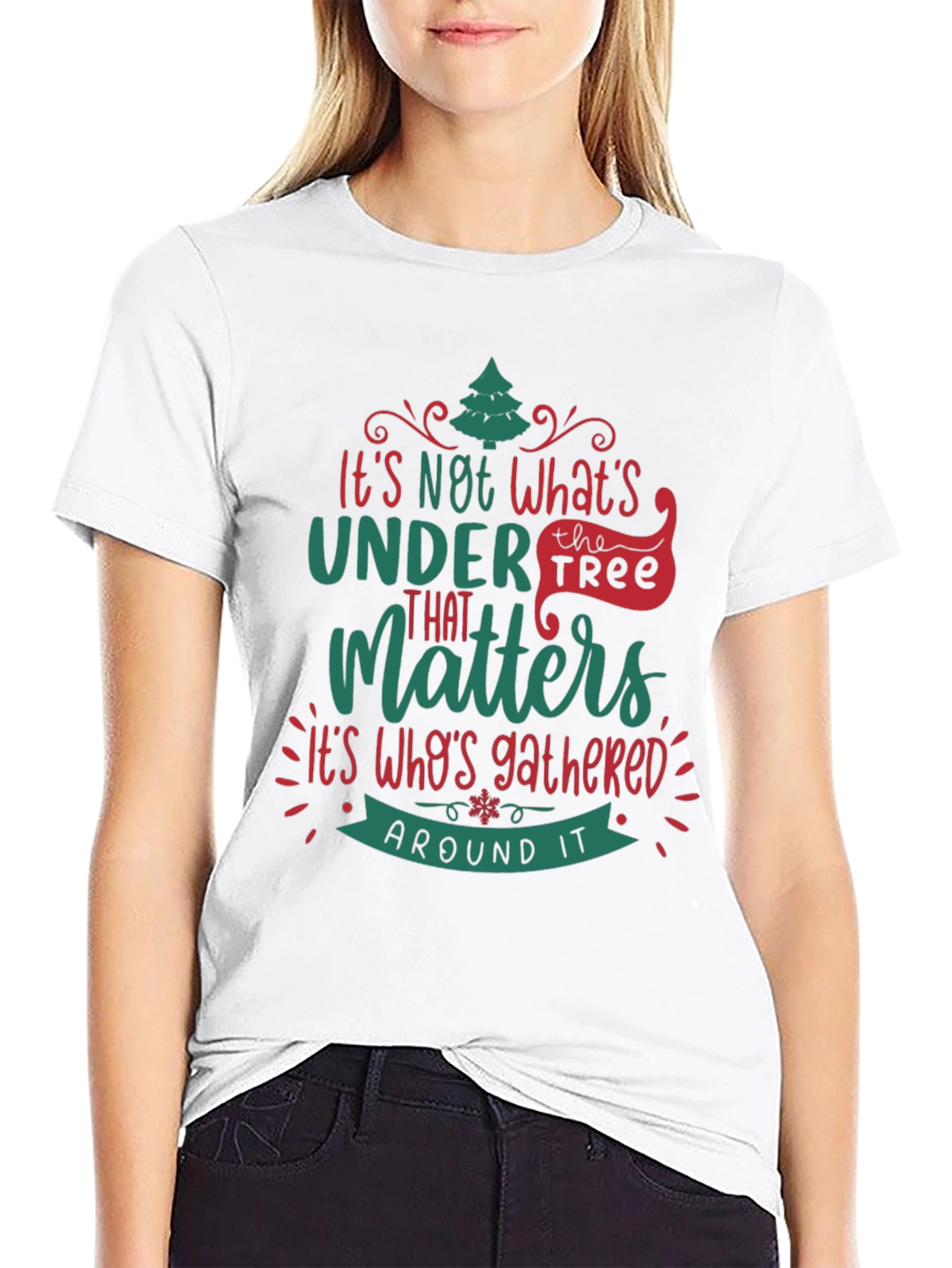 Festive Holiday Christmas Family Gathering T-Shirt