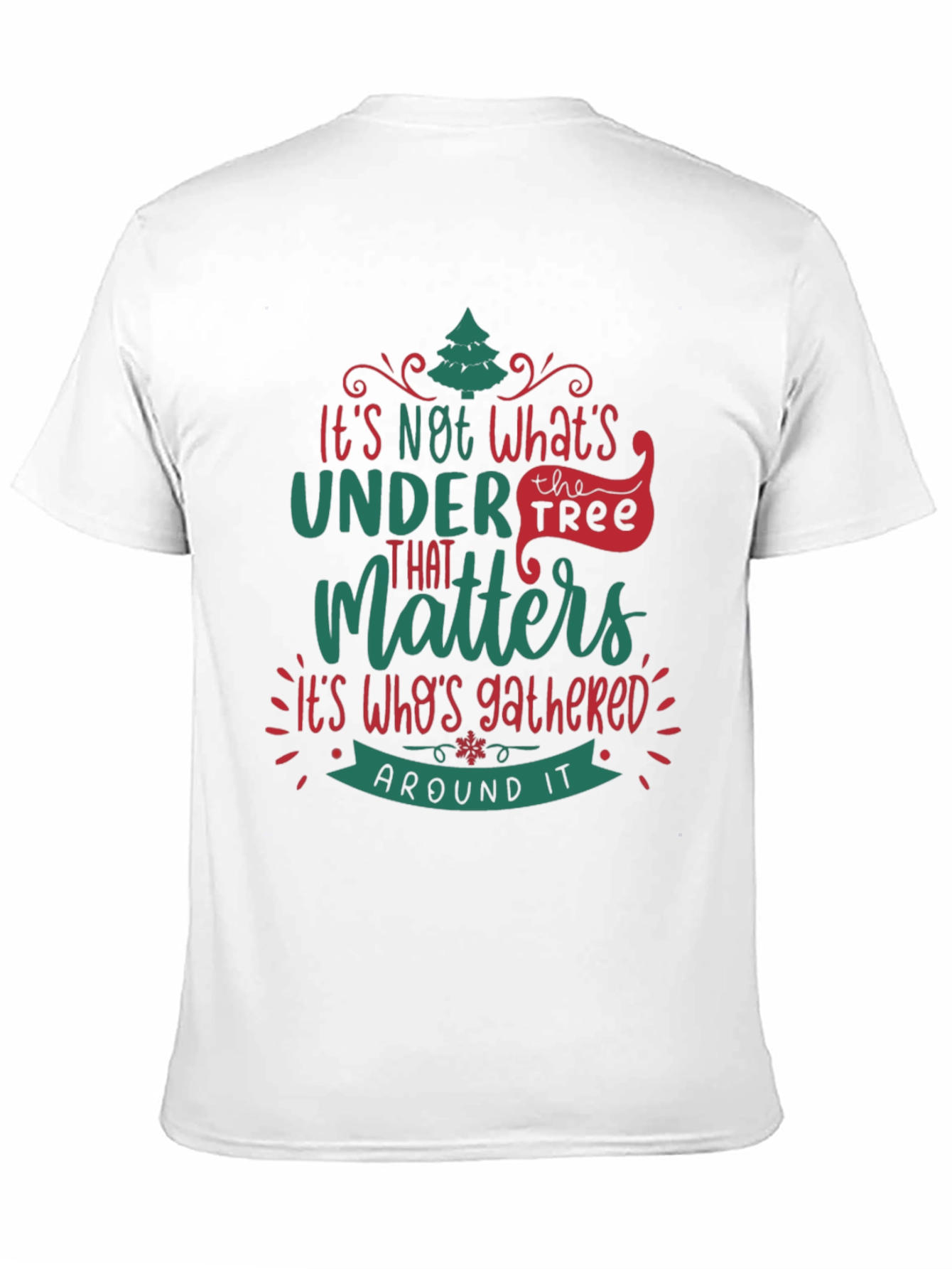 Festive Holiday Christmas Family Gathering T-Shirt