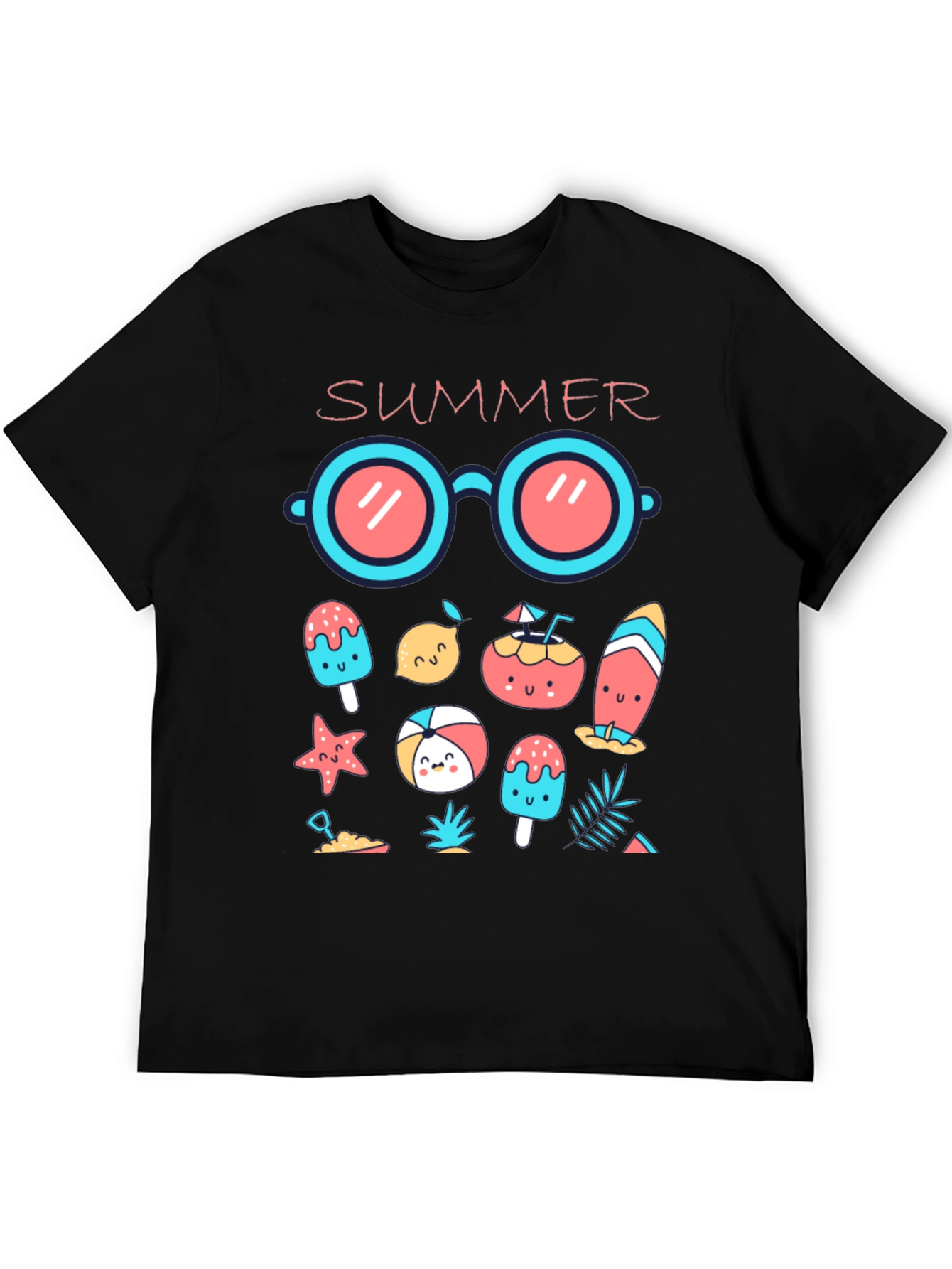 Summer Graphic Tee - Fun Beach Vacation Vibes T-Shirt