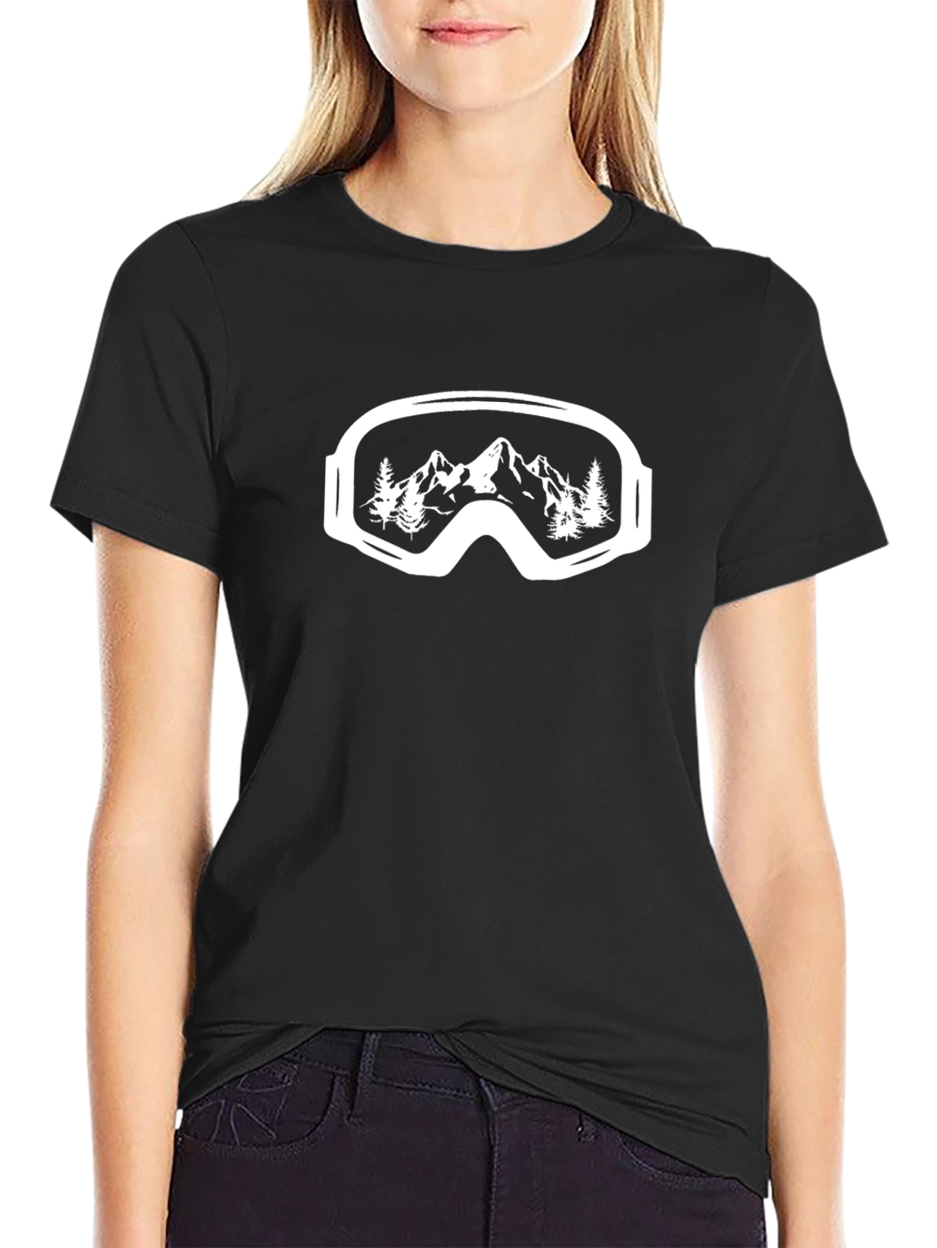 Mountain Goggles Graphic Tee - Adventure Ready