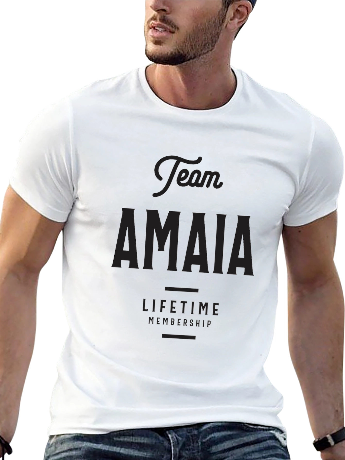 Team Amaia Lifetime Membership Black T-Shirt