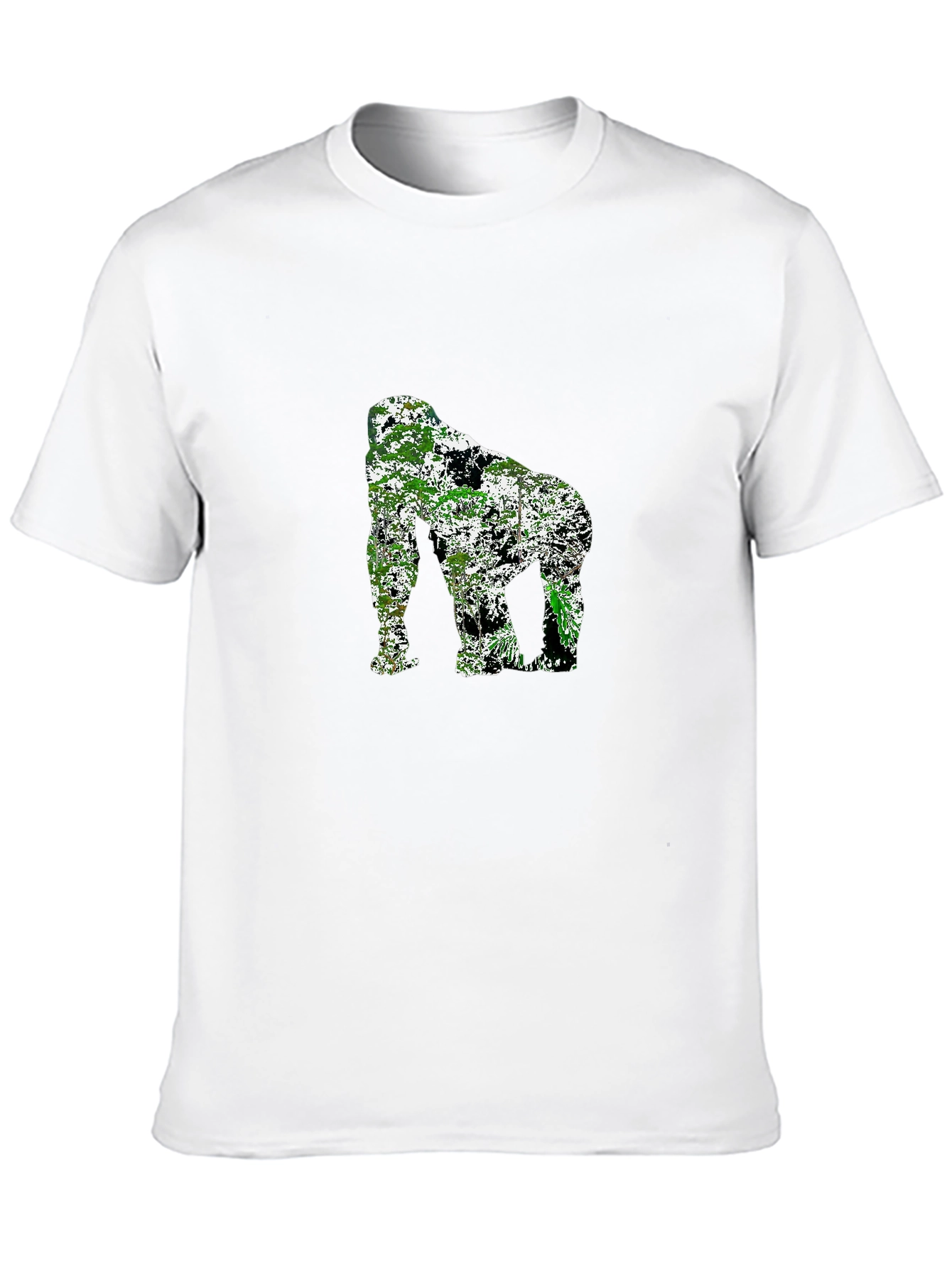 Jungle Gorilla Graphic Tee - Black