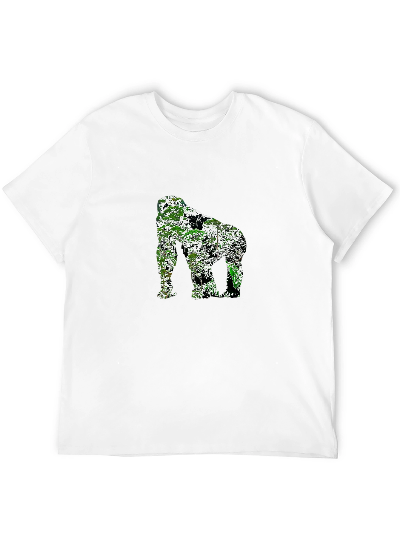 Jungle Gorilla Graphic Tee - Black
