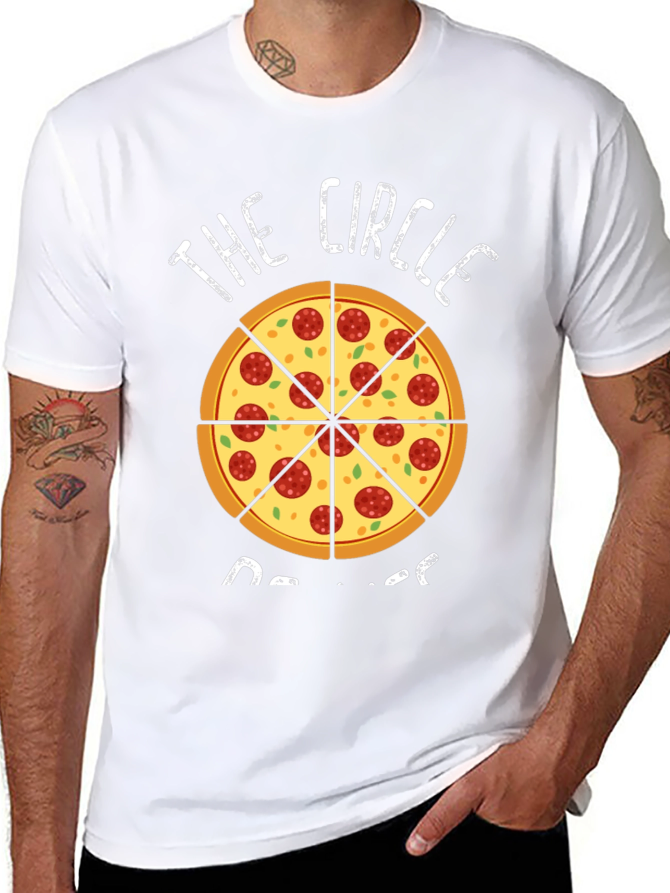 Pizza Slice Graphic Tee - The Circle of Trust