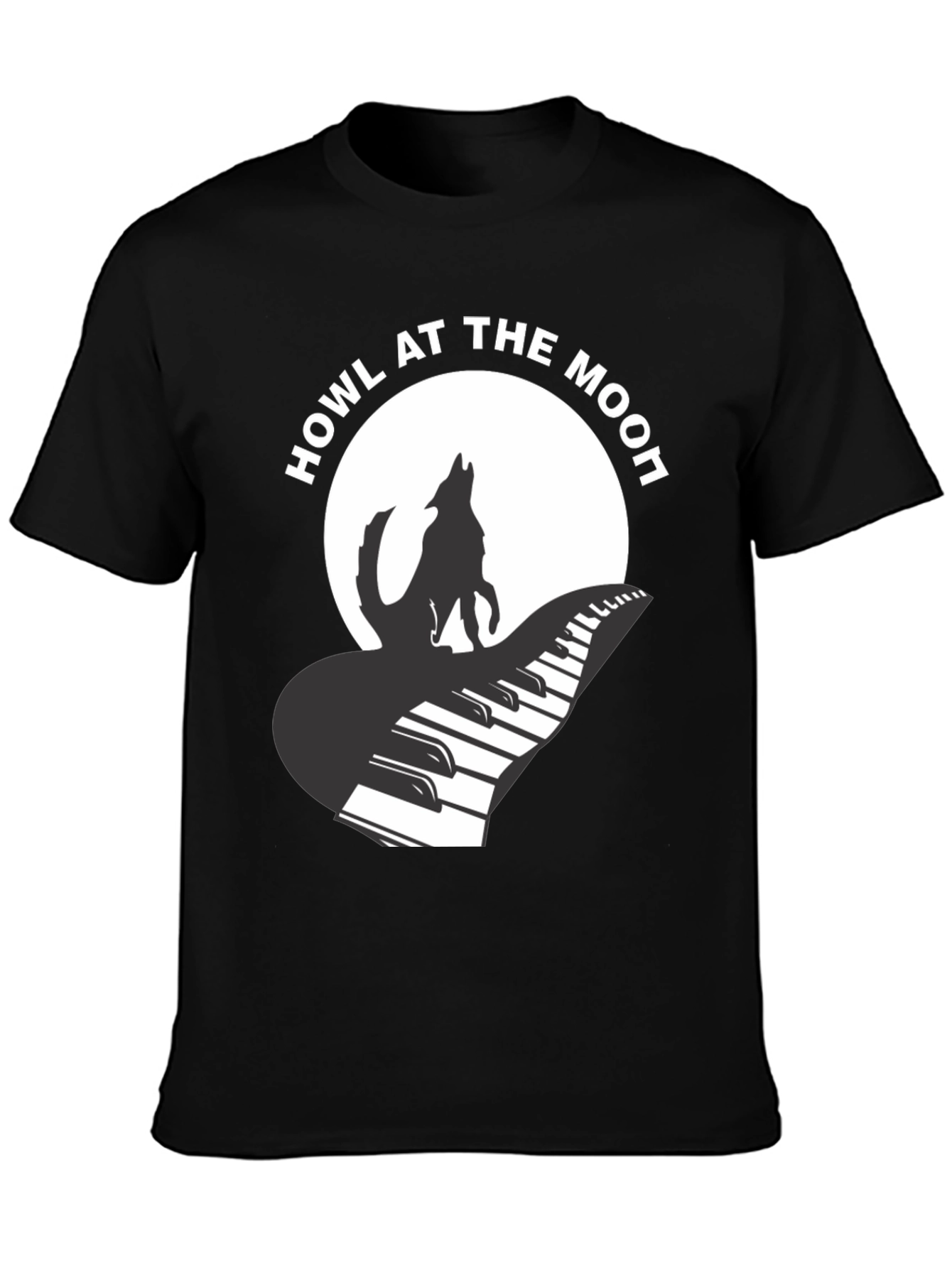 Howl at the Moon Music T-Shirt