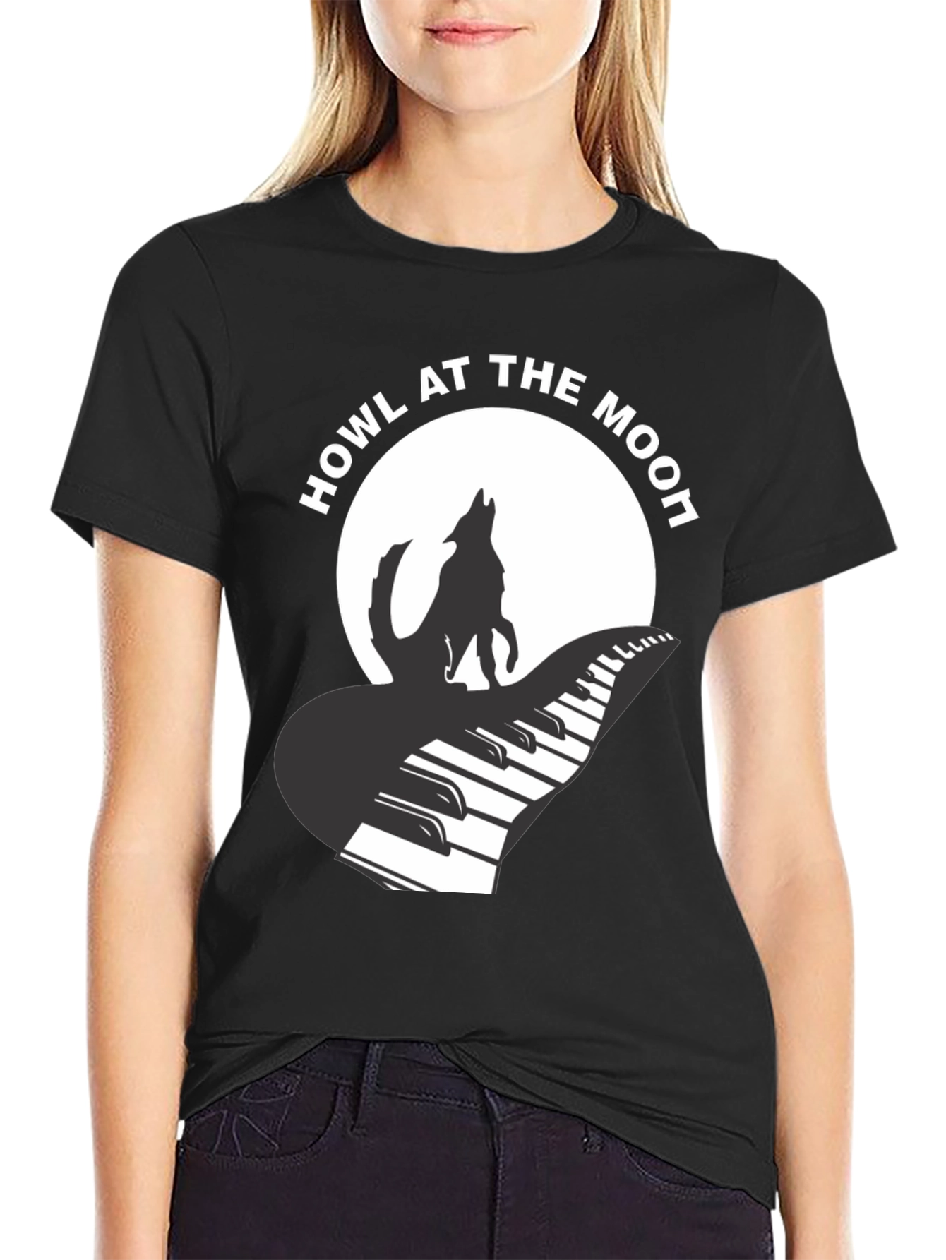 Howl at the Moon Music T-Shirt