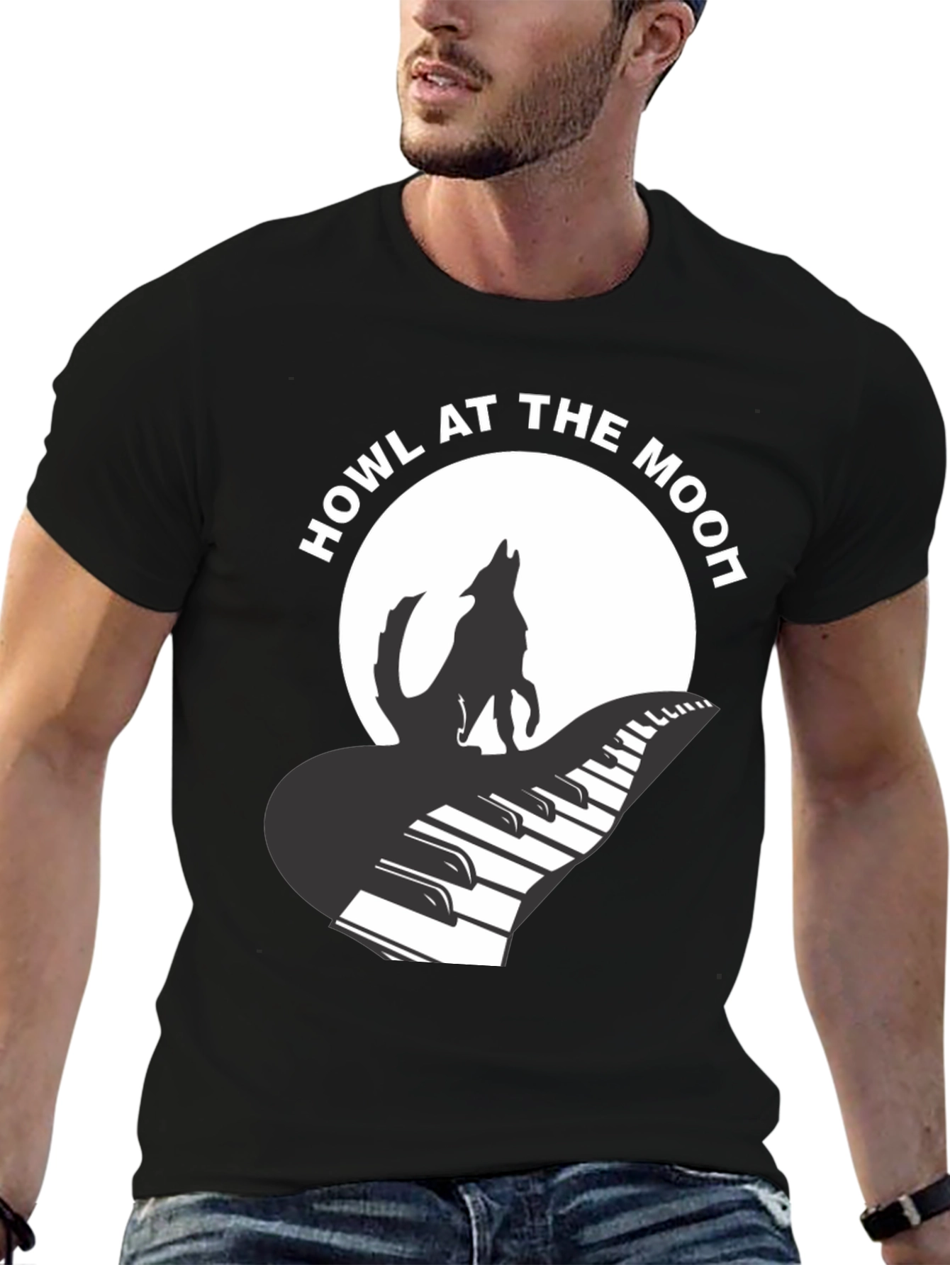 Howl at the Moon Music T-Shirt