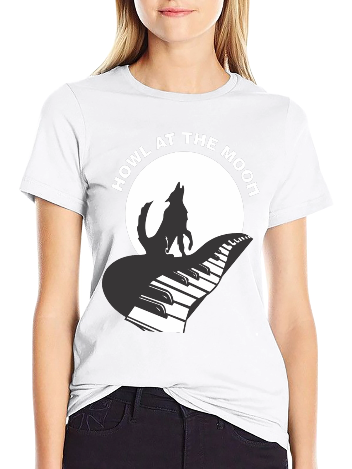 Howl at the Moon Music T-Shirt