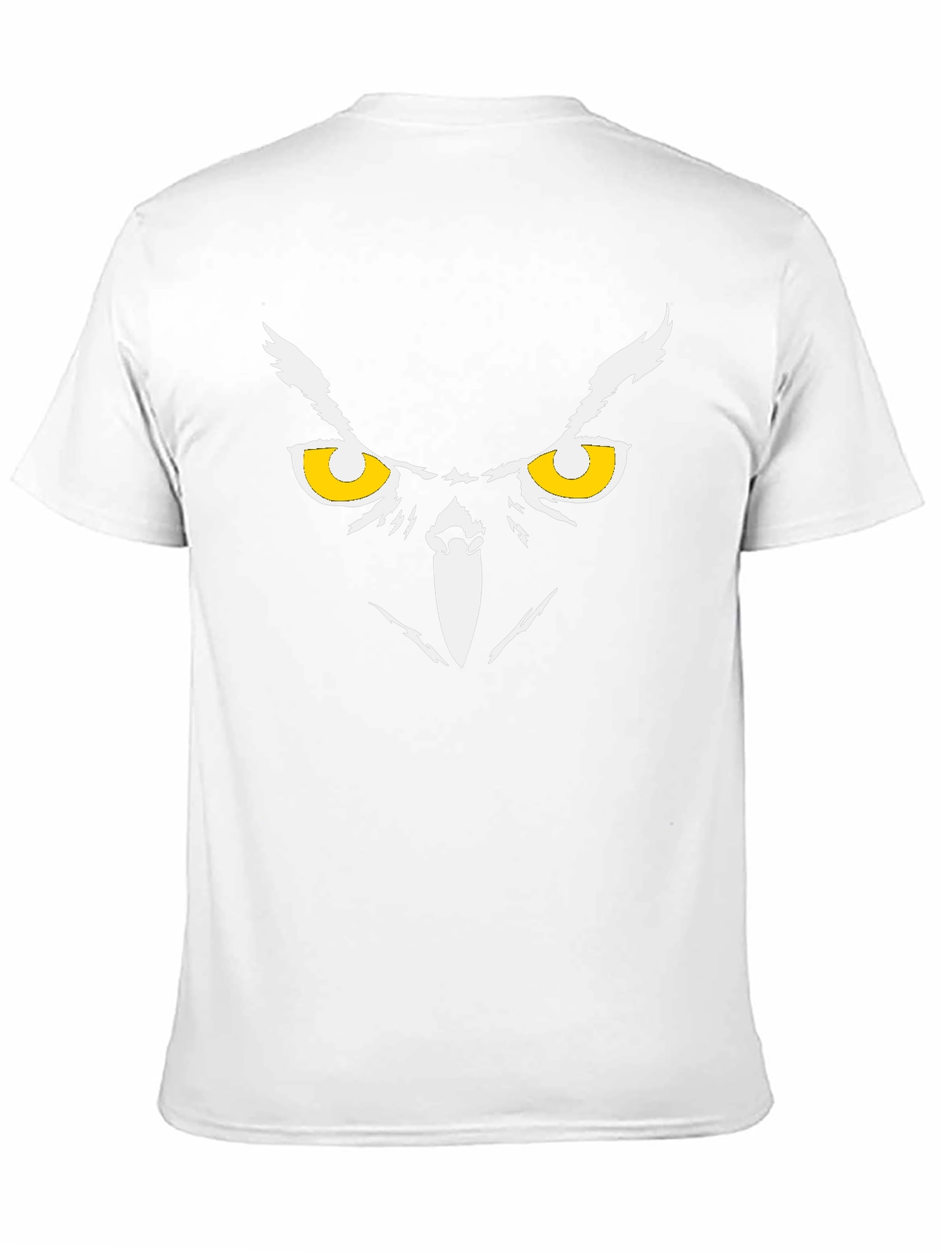 Owl Eyes Graphic Black T-Shirt