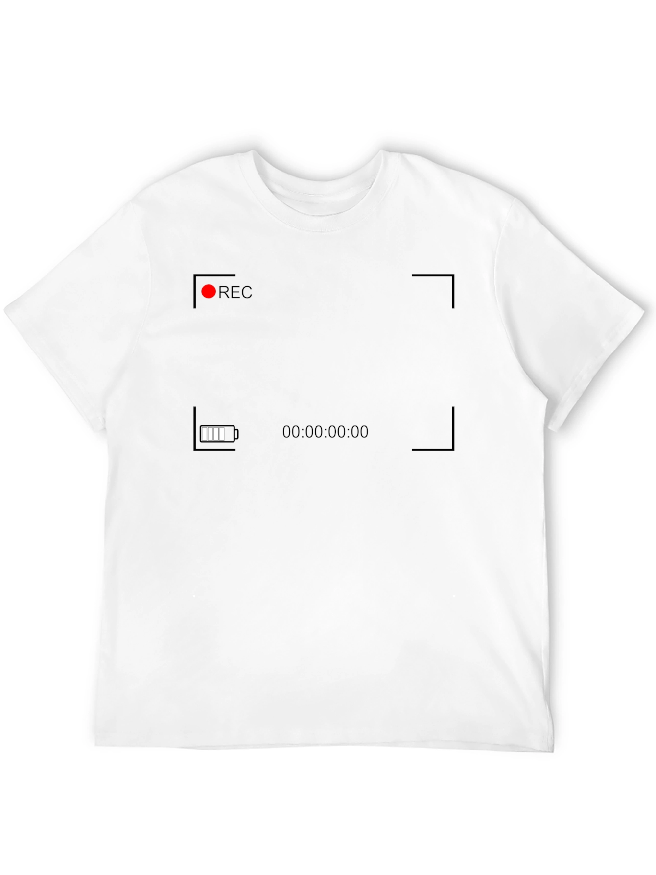 Camcorder Screen Graphic T-Shirt