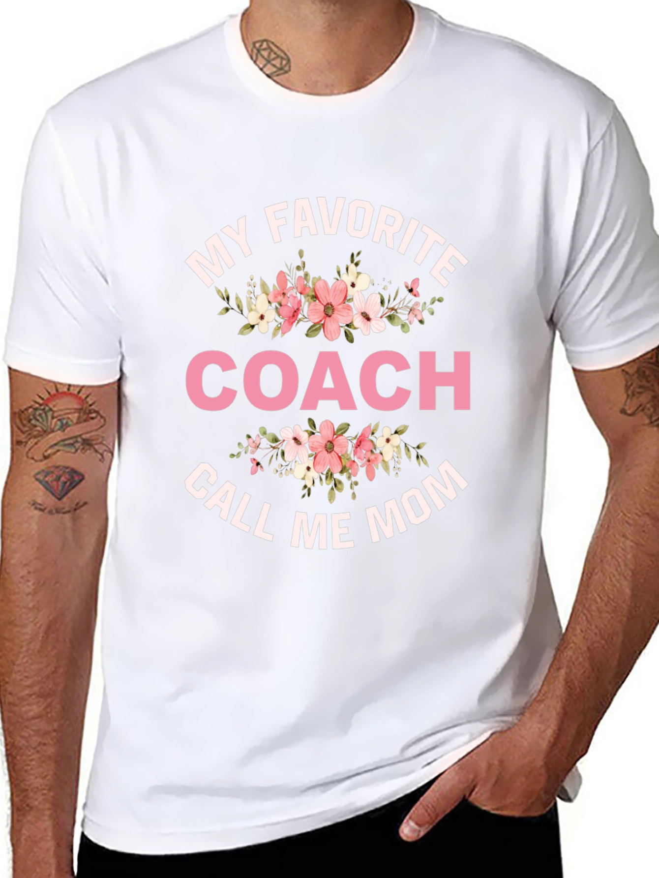 My Favorite Coach Call Me Mom T-Shirt