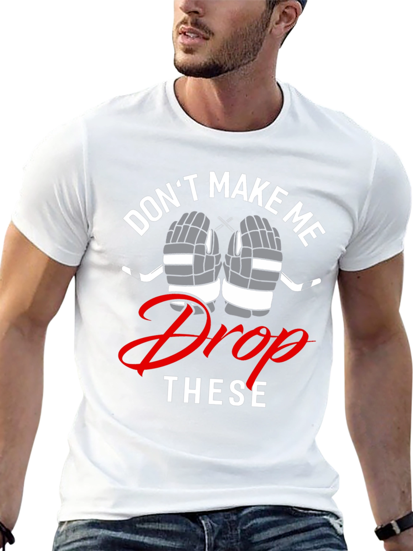 Hockey T-Shirt - Dont Make Me Drop These