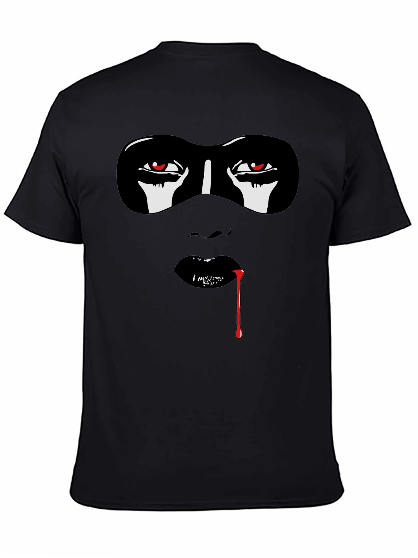 Masquerade Graphic Tee - Edgy Streetwear