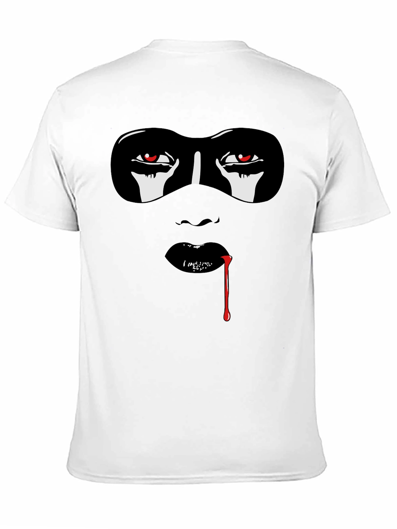 Masquerade Graphic Tee - Edgy Streetwear