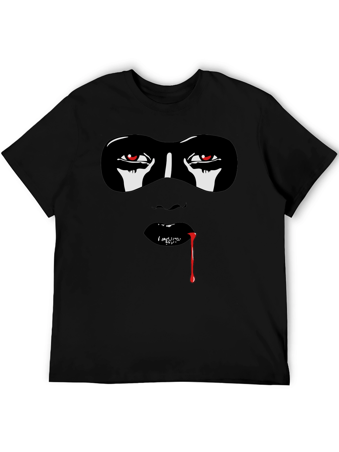 Masquerade Graphic Tee - Edgy Streetwear